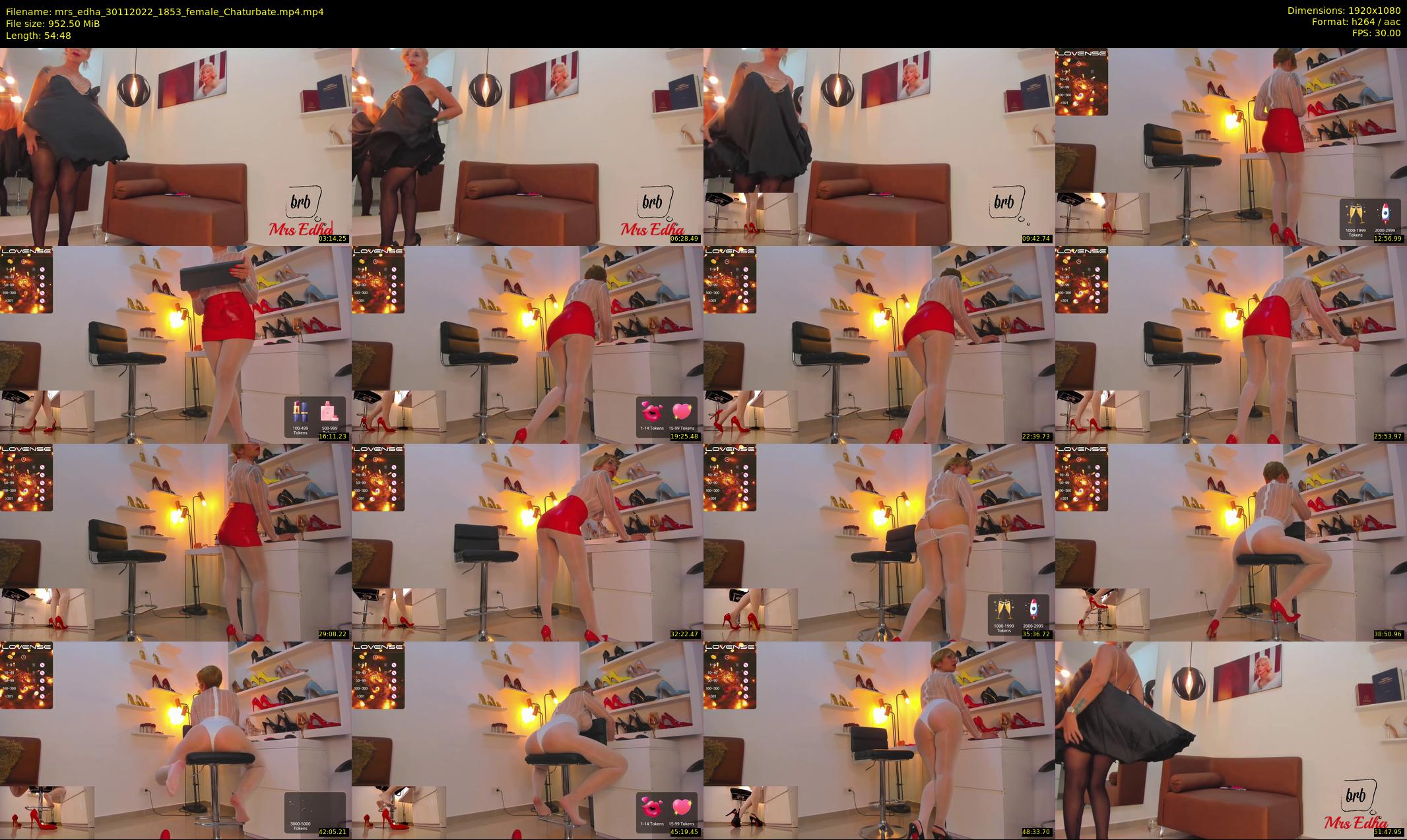 mrs_edha — 55 minute Chaturbate female cam show recording, 1080p, Nov 30, 2022