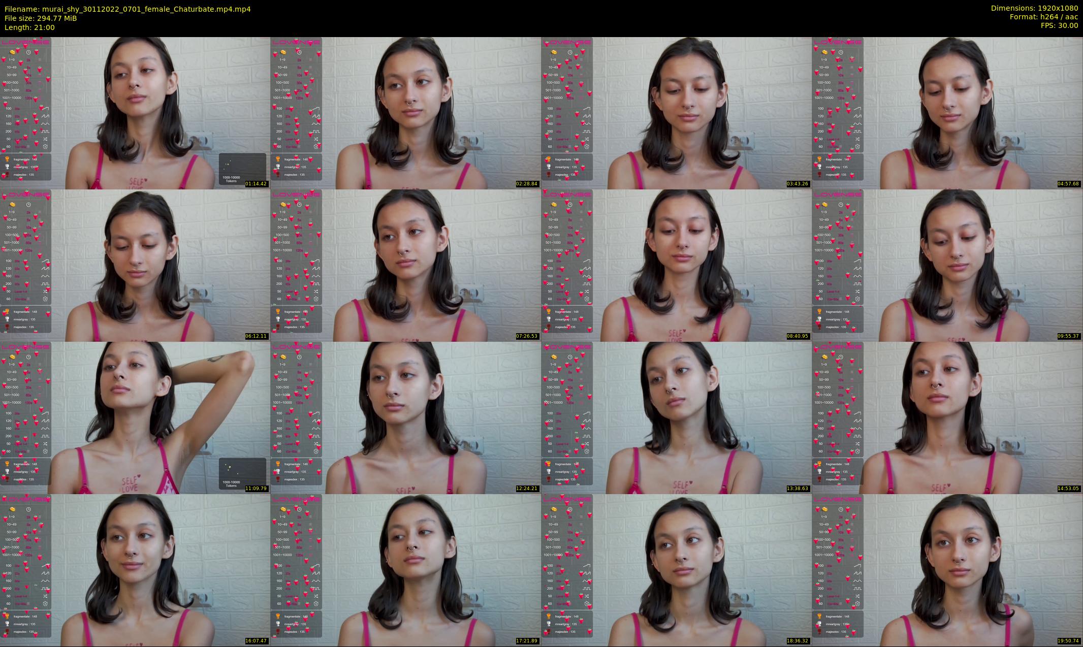 murai_shy — 21 minute Chaturbate female cam show recording, 1080p, Nov 30, 2022