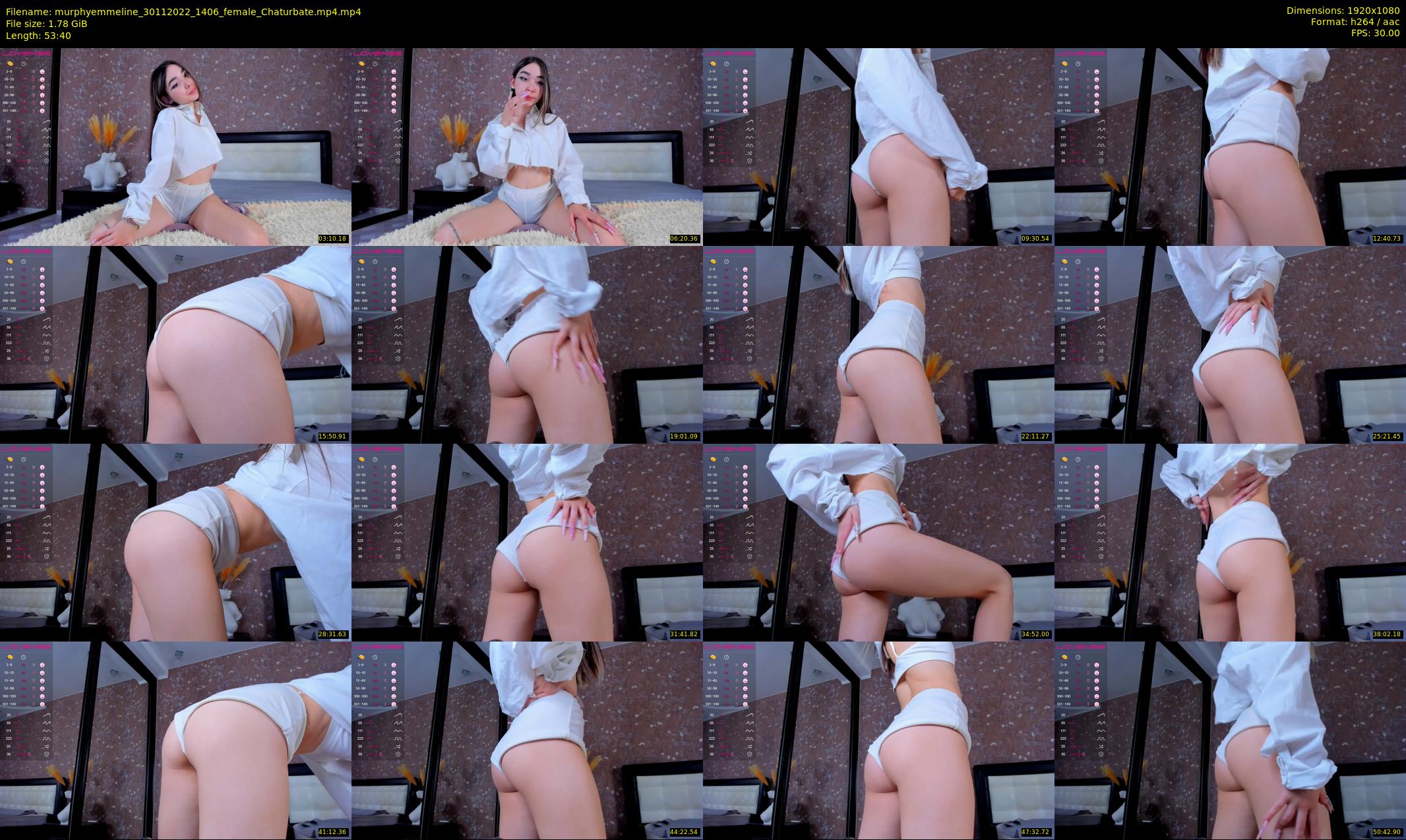 murphyemmeline — 54 minute Chaturbate female cam show recording, 1080p, Nov 30, 2022