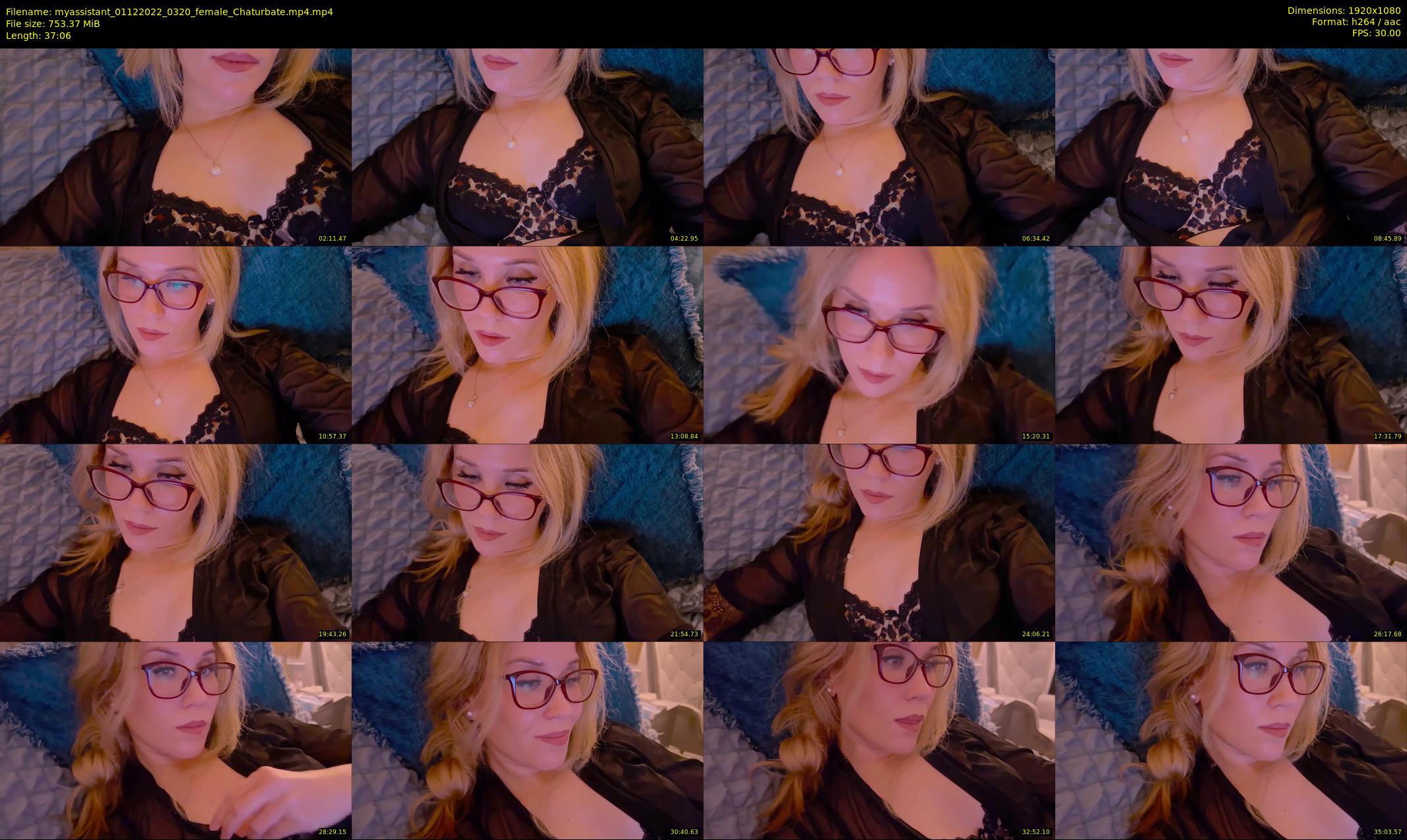 myassistant — 38 minute Chaturbate female cam show recording, 1080p, Dec 1, 2022