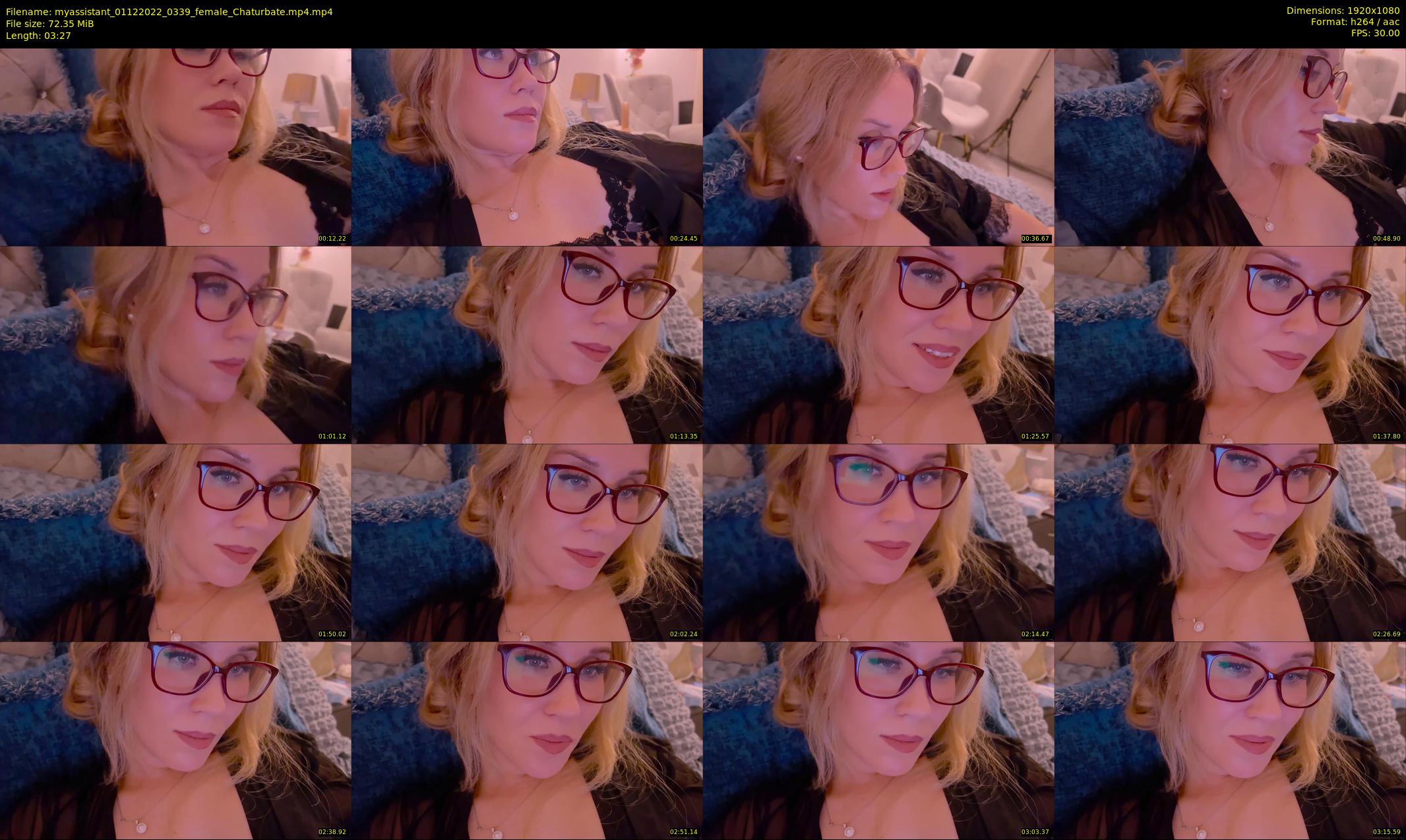myassistant — 4 minute Chaturbate female cam show recording, 1080p, Dec 1, 2022