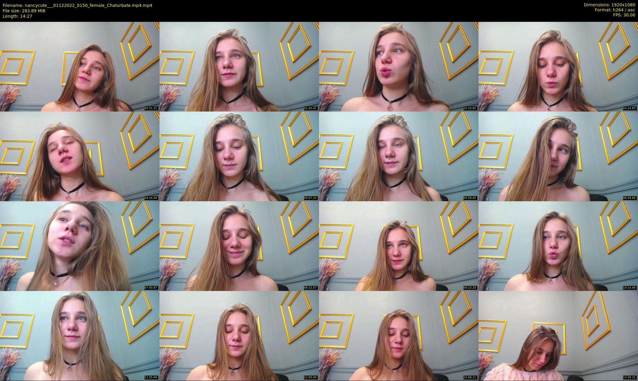 nancycute__ — 15 minute Chaturbate female cam show recording, 1080p, Dec 1, 2022
