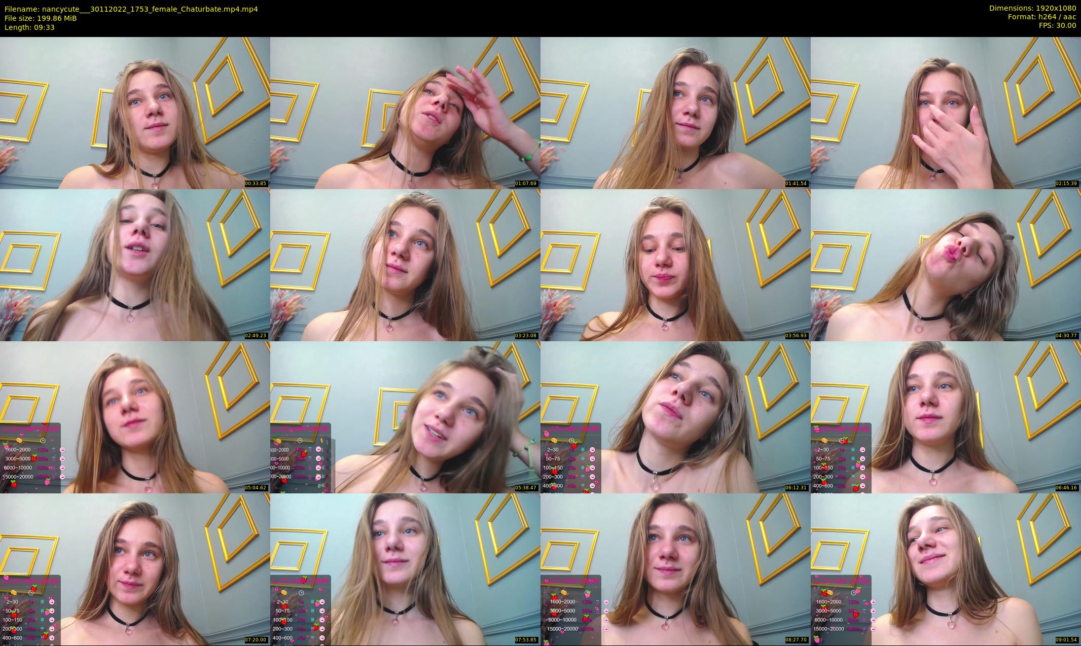 nancycute__ — 10 minute Chaturbate female cam show recording, 1080p, Nov 30, 2022