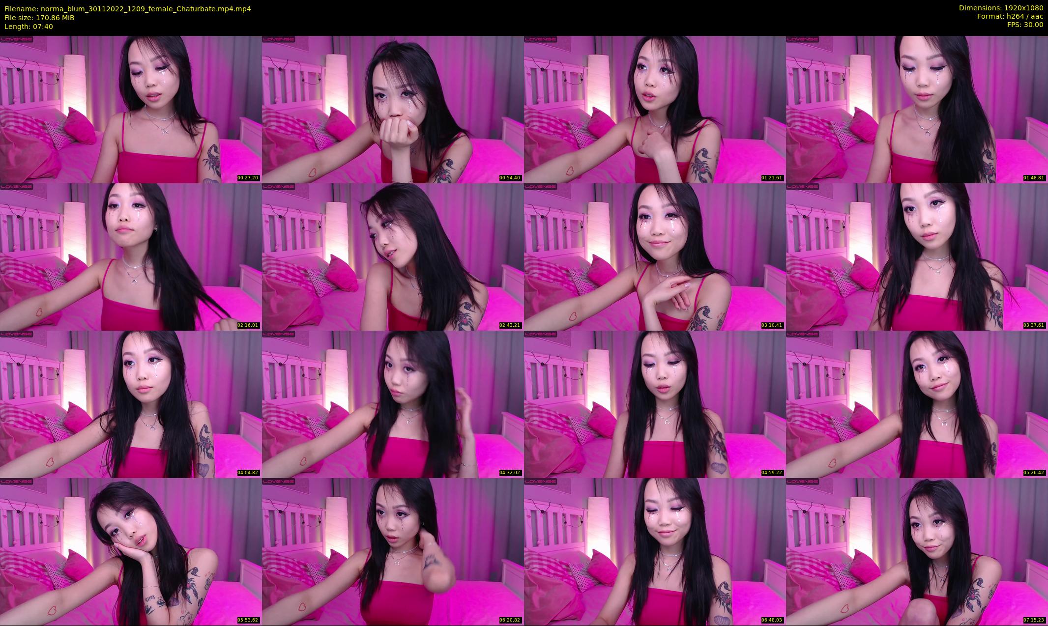 norma_blum — 8 minute Chaturbate female cam show recording, 1080p, Nov 30, 2022