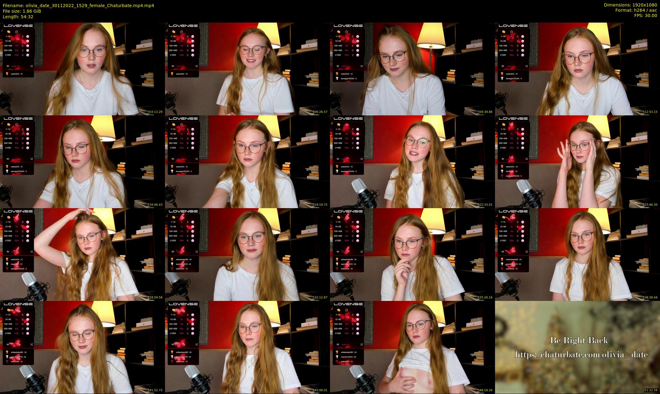 olivia_date — 55 minute Chaturbate female cam show recording, 1080p, Nov 30, 2022