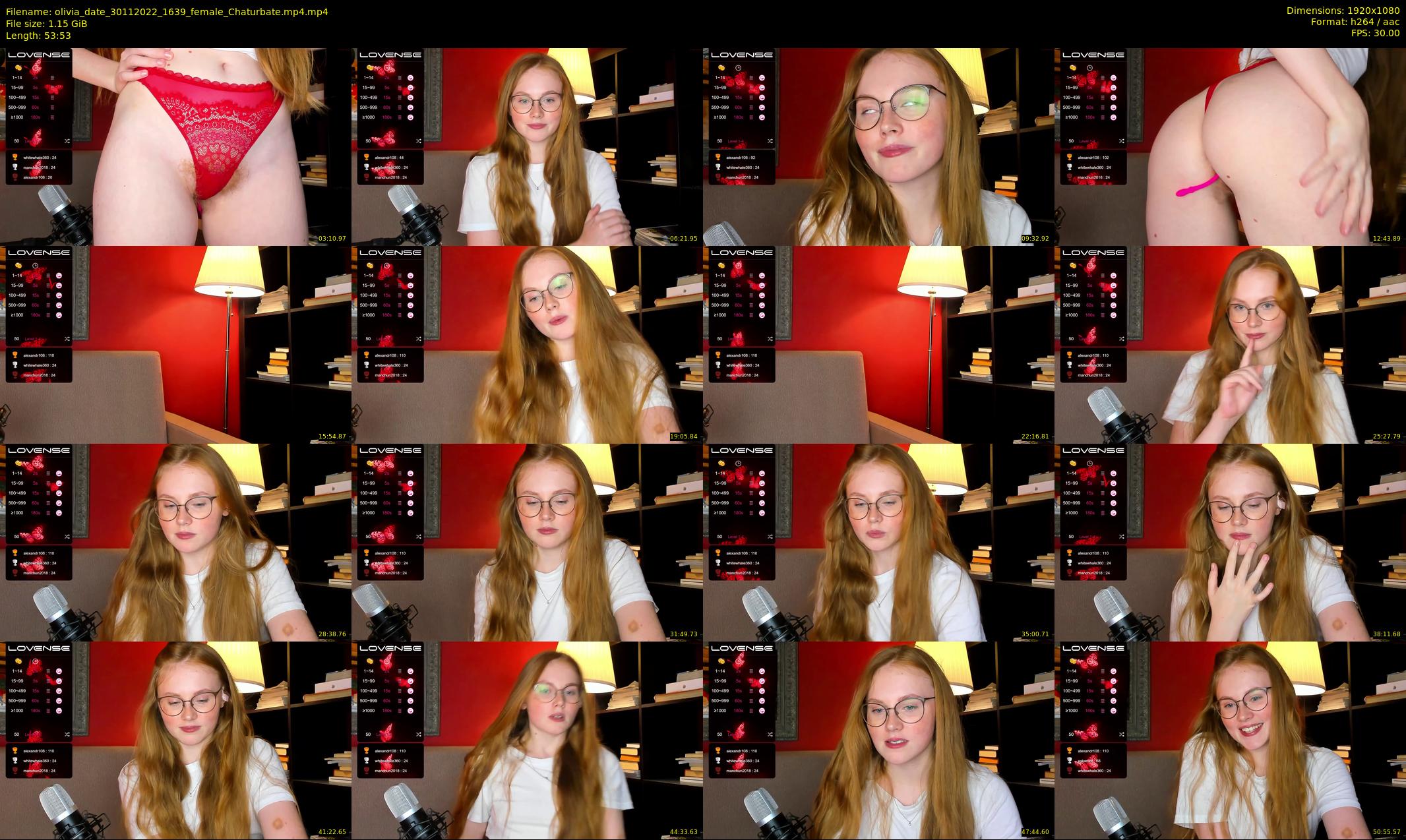 olivia_date — 54 minute Chaturbate female cam show recording, 1080p, Nov 30, 2022