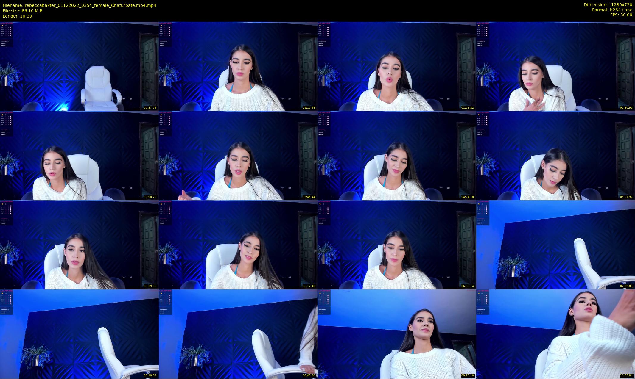 rebeccabaxter — 11 minute Chaturbate female cam show recording, 720p, Dec 1, 2022