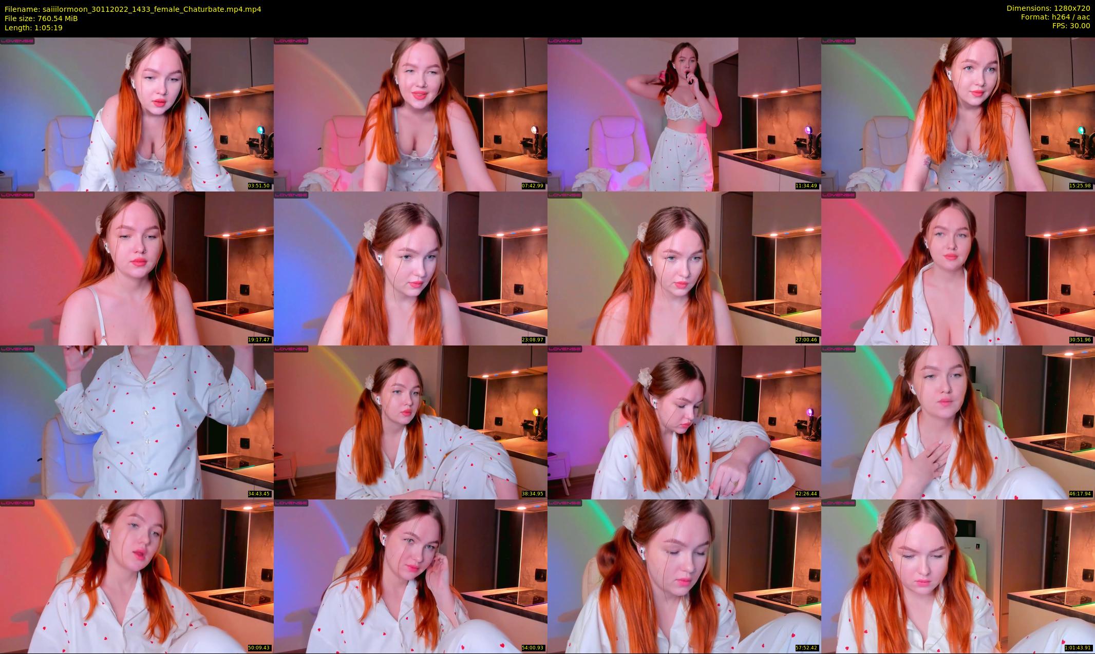 saiiilormoon — 66 minute Chaturbate female cam show recording, 720p, Nov 30, 2022