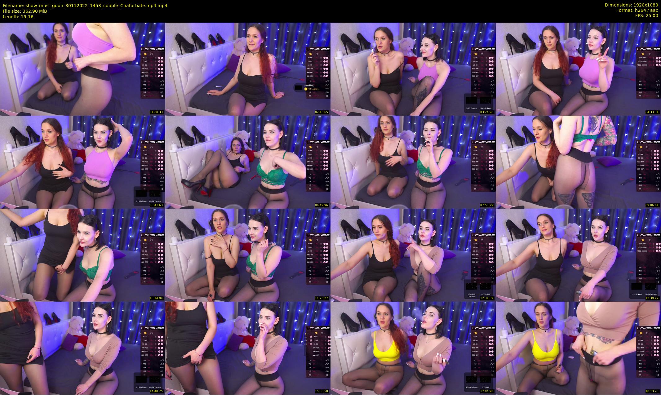 show_must_goon — 20 minute Chaturbate female cam show recording, 1080p, Nov 30, 2022