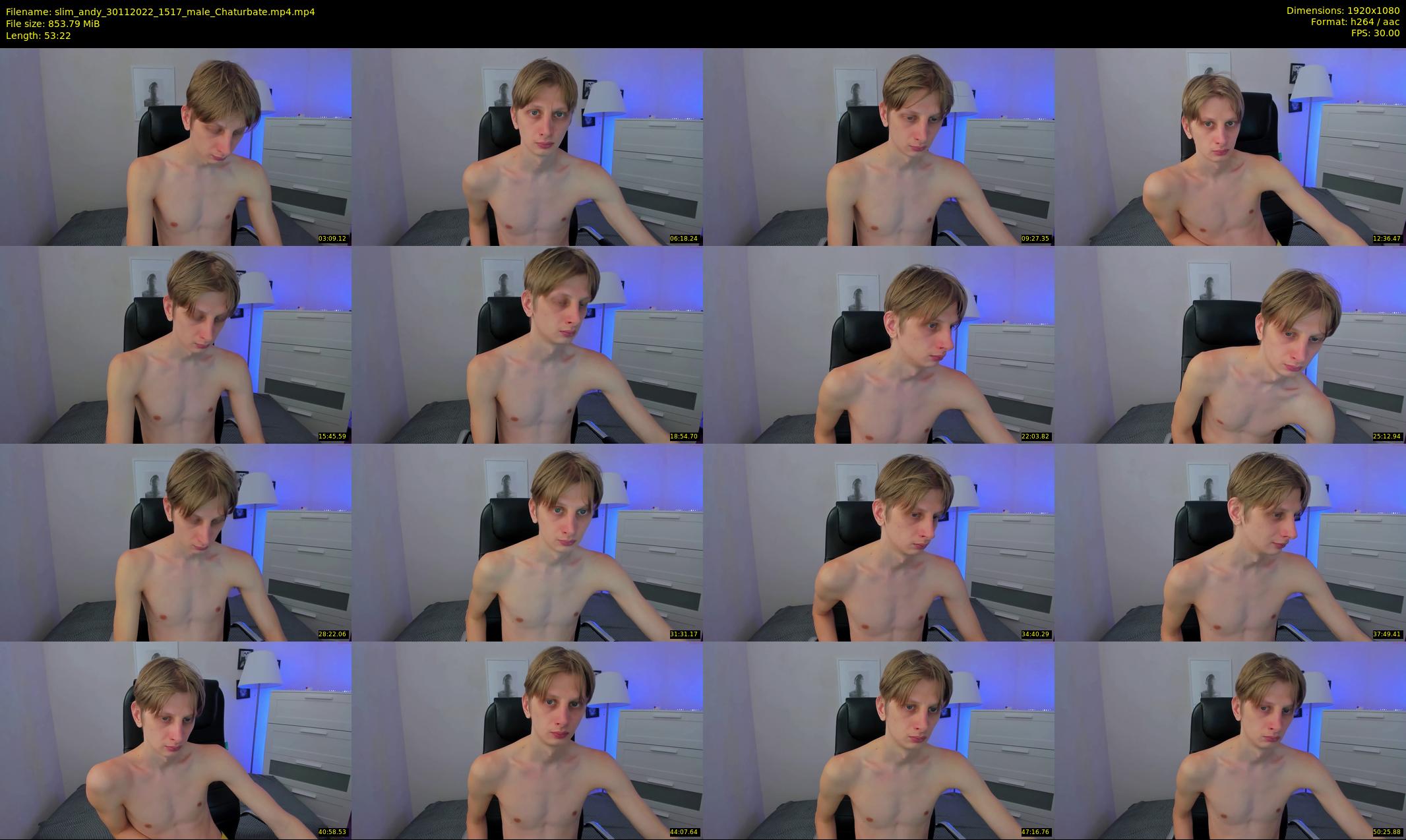 slim_andy — 54 minute Chaturbate male cam show recording, 1080p, Nov 30, 2022