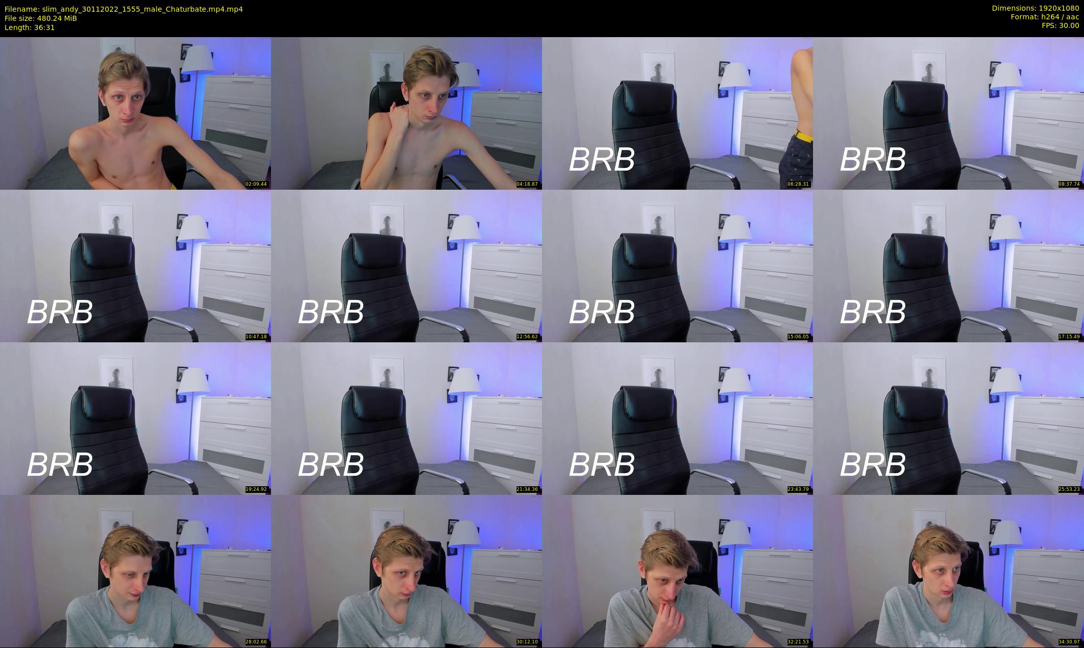 slim_andy — 37 minute Chaturbate male cam show recording, 1080p, Nov 30, 2022