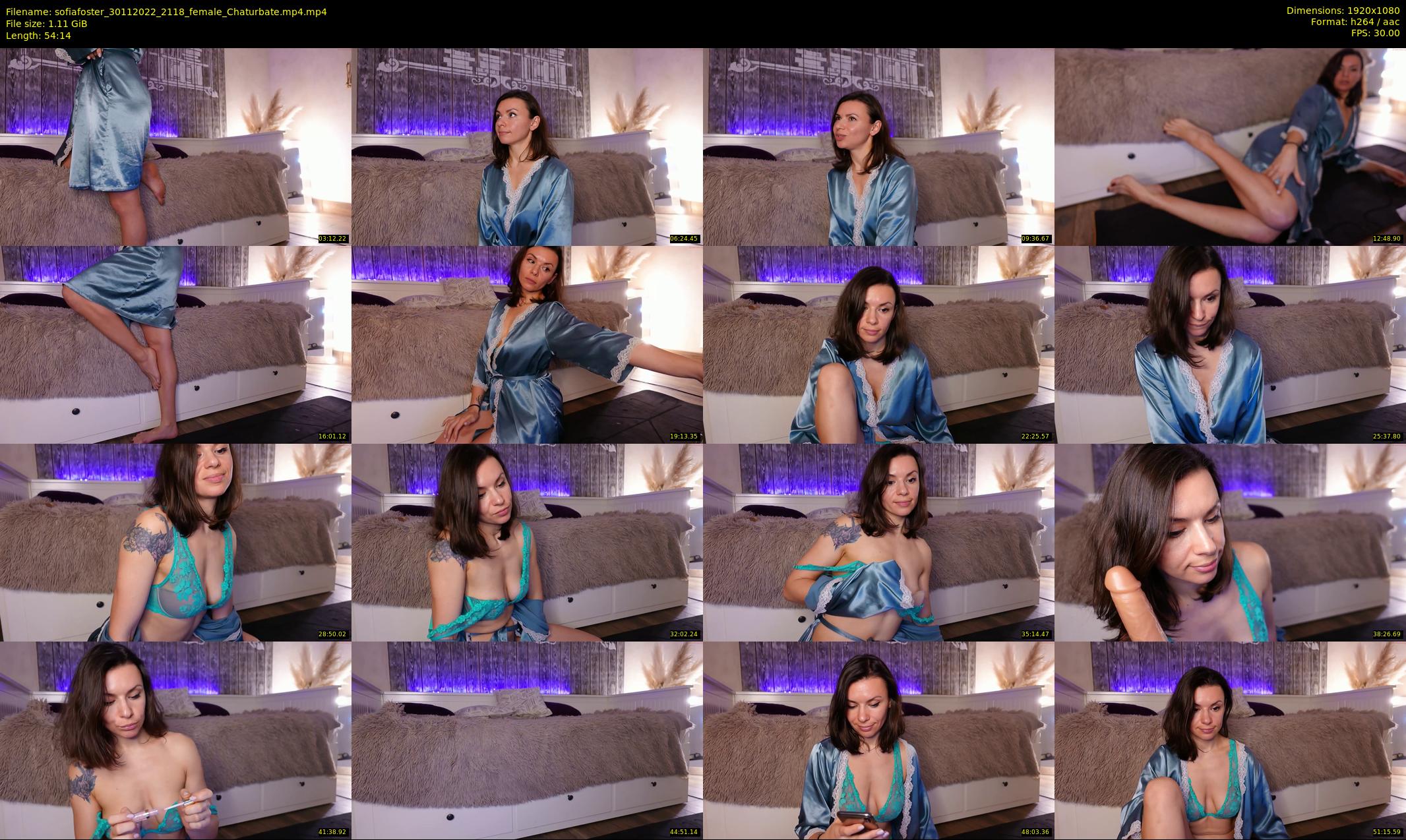 sofiafoster — 55 minute Chaturbate female cam show recording, 1080p, Nov 30, 2022