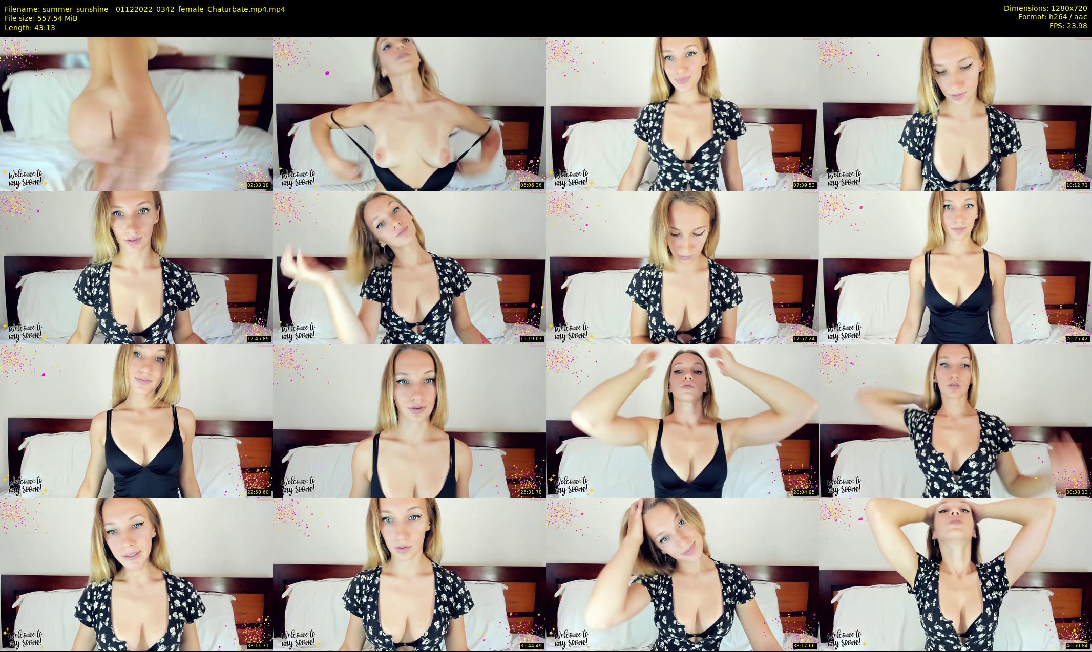 summer_sunshine_ — 44 minute Chaturbate female cam show recording, 720p, Dec 1, 2022