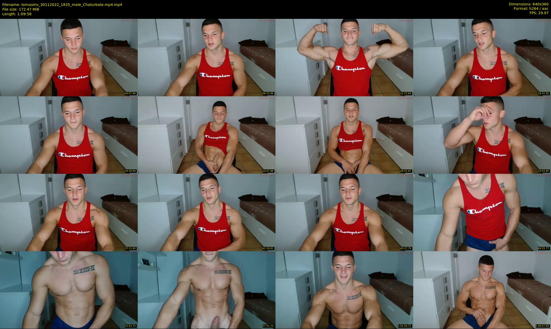 tomasmv — 70 minute Chaturbate male cam show recording, 360p, Nov 30, 2022
