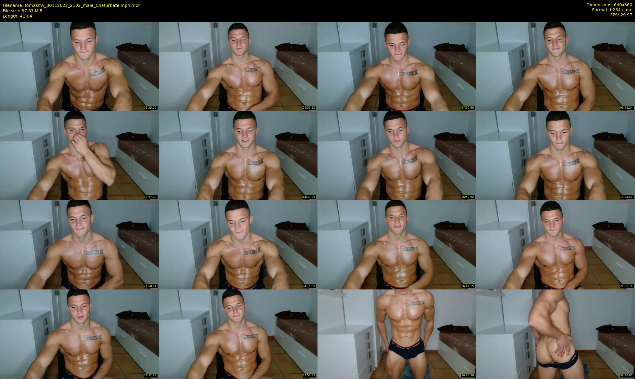 tomasmv — 42 minute Chaturbate male cam show recording, 360p, Nov 30, 2022