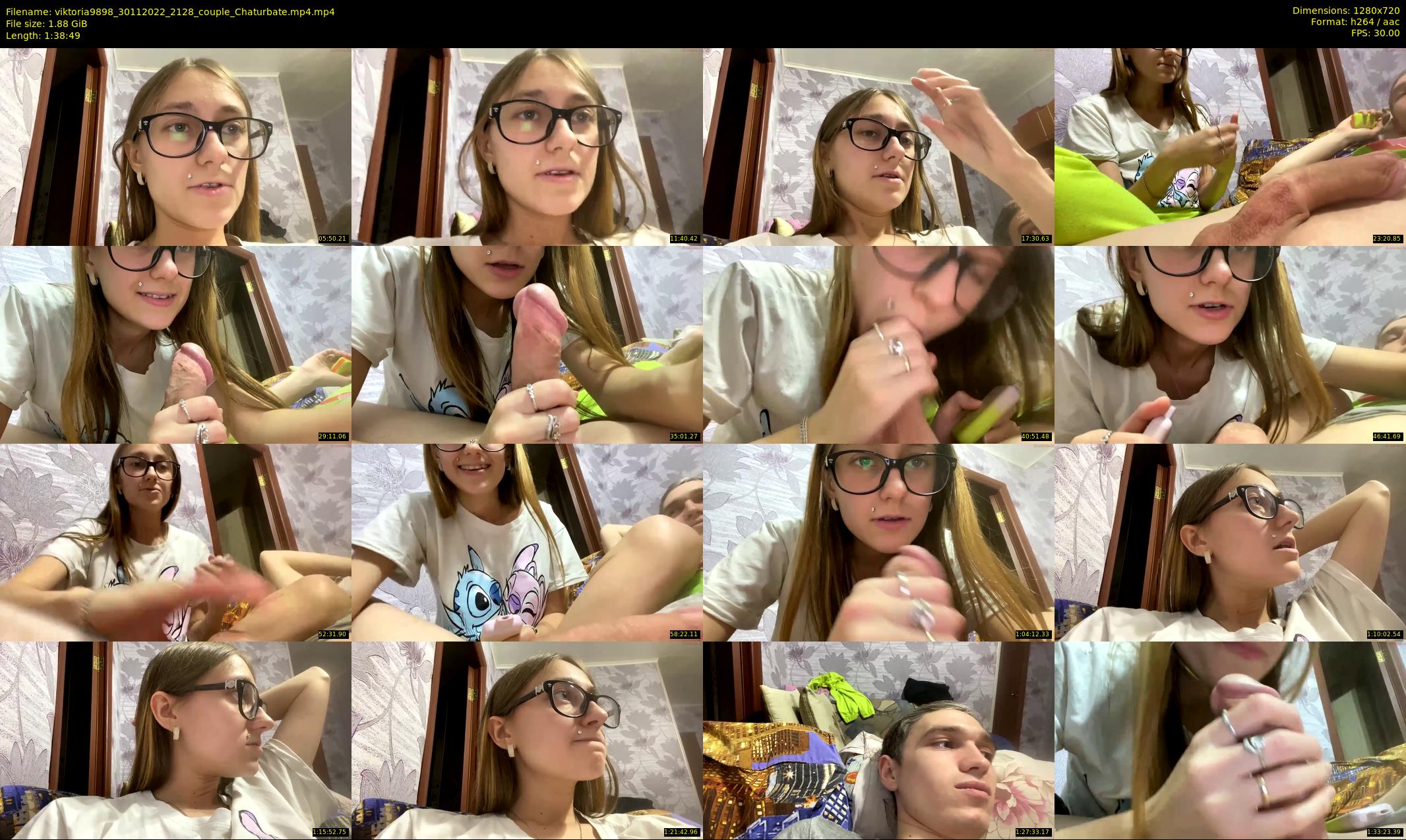 viktoria9898 — 99 minute Chaturbate couple cam show recording, 720p, Nov 30, 2022