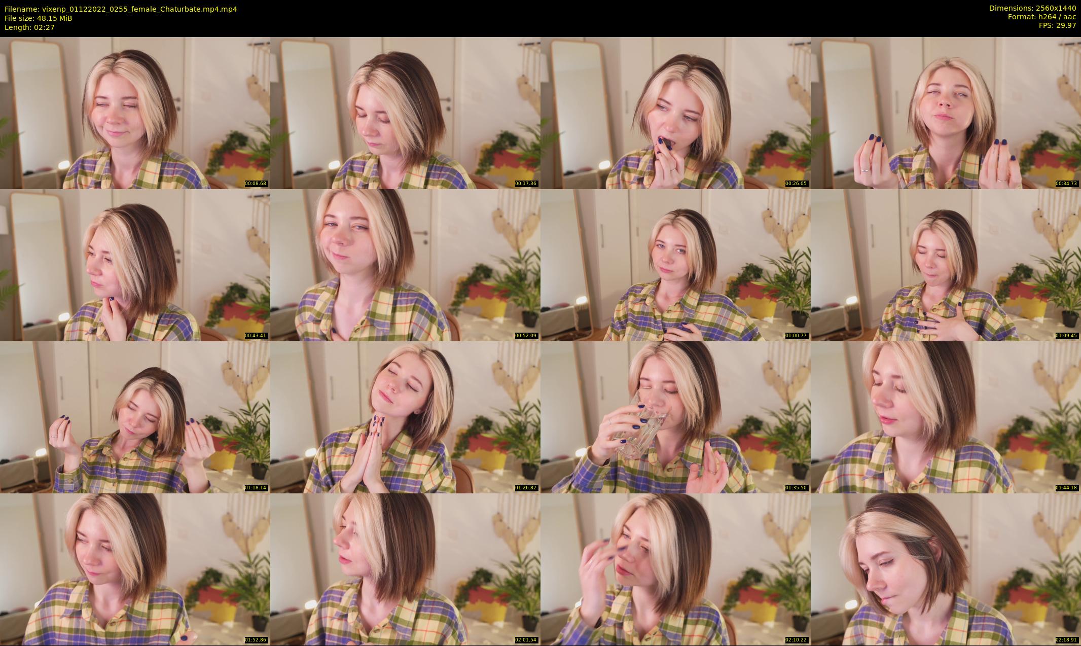 vixenp — 3 minute Chaturbate female cam show recording, 1080p, Dec 1, 2022
