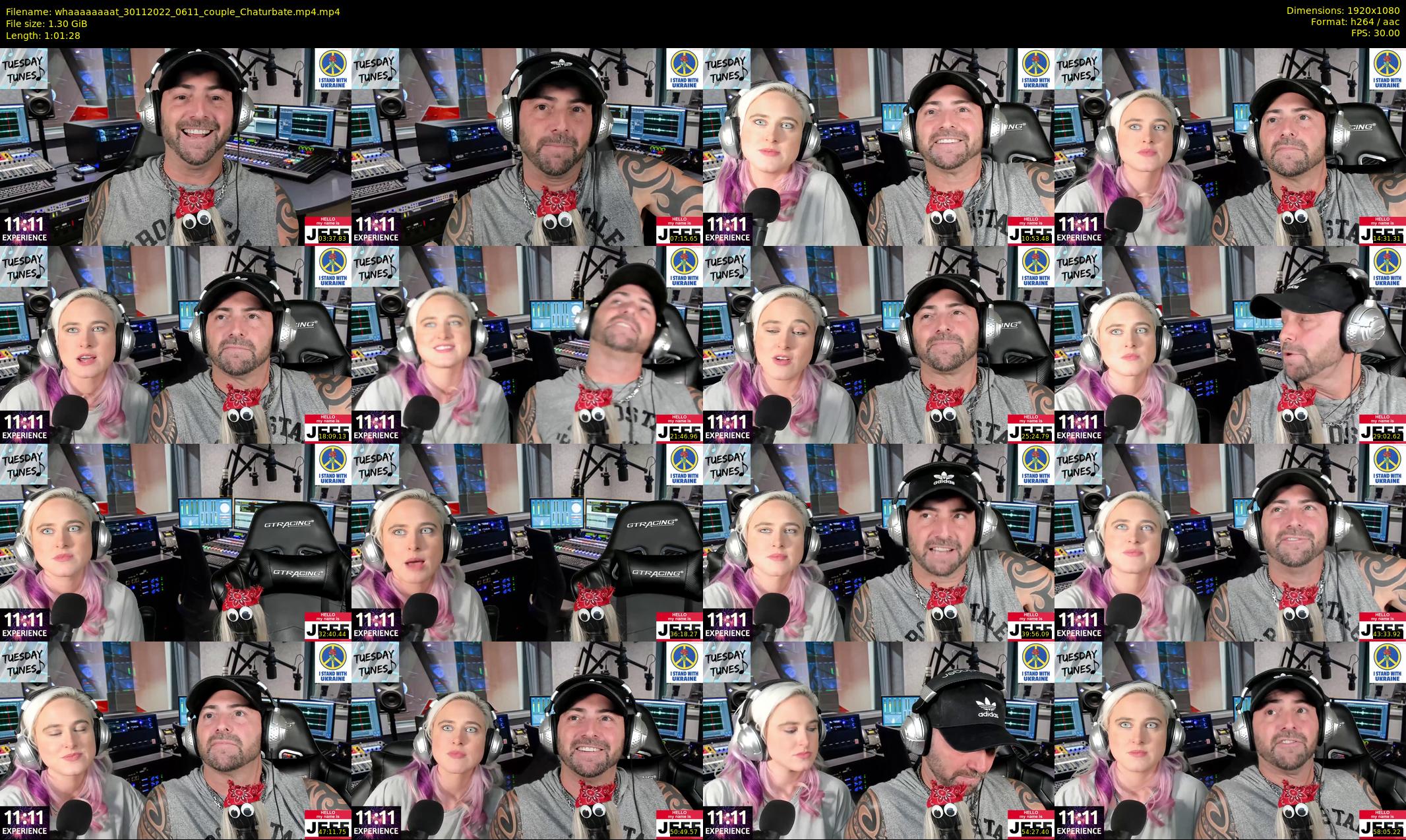 whaaaaaaaat — 62 minute Chaturbate couple cam show recording, 1080p, Nov 30, 2022