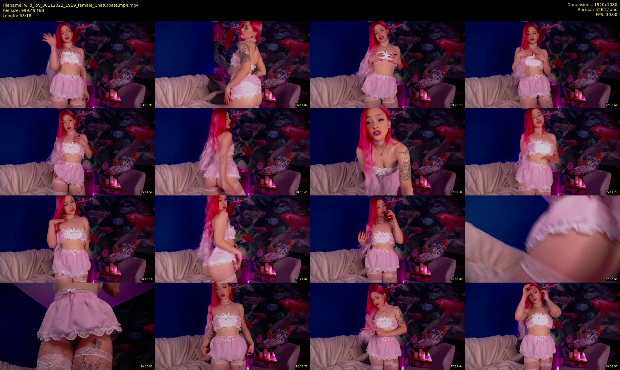 wild_lov — 54 minute Chaturbate female cam show recording, 1080p, Nov 30, 2022