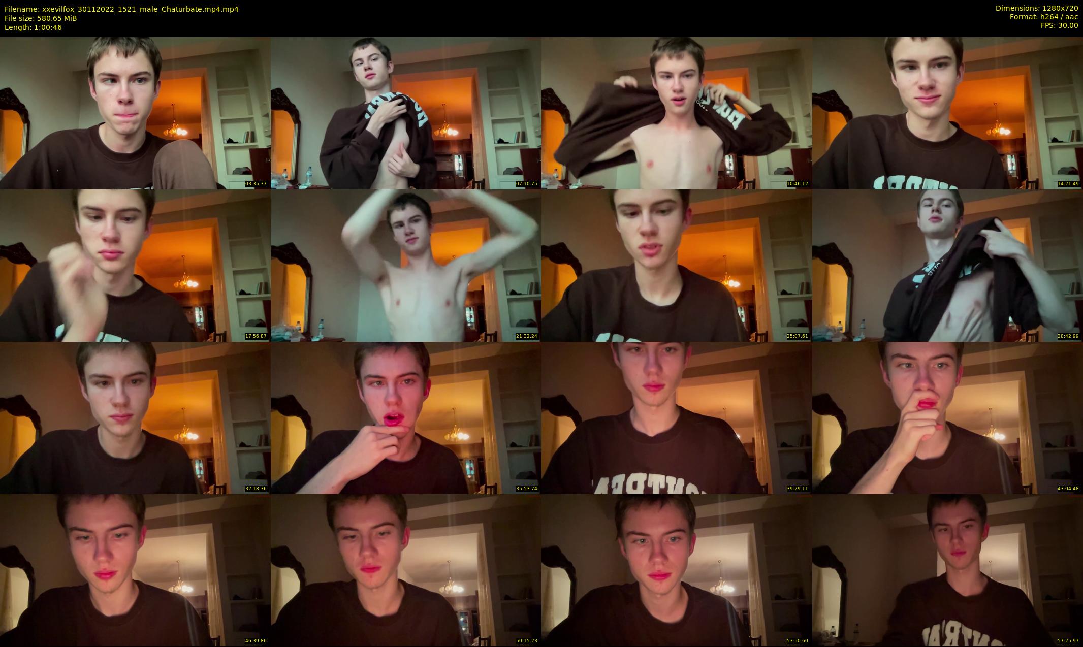 xxevilfox — 61 minute Chaturbate male cam show recording, 720p, Nov 30, 2022