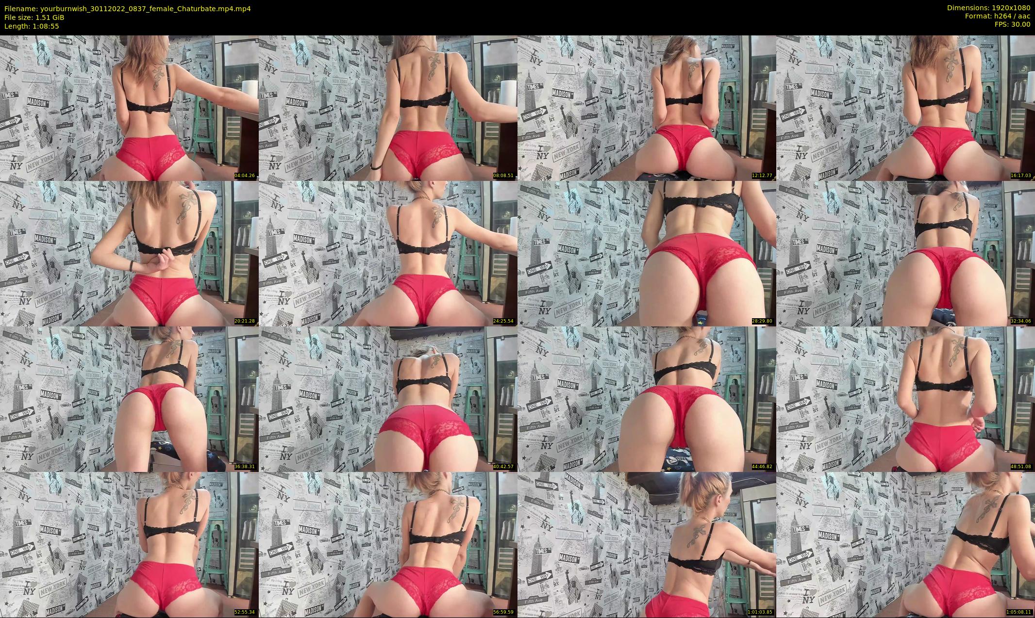 yourburnwish — 69 minute Chaturbate female cam show recording, 1080p, Nov 30, 2022