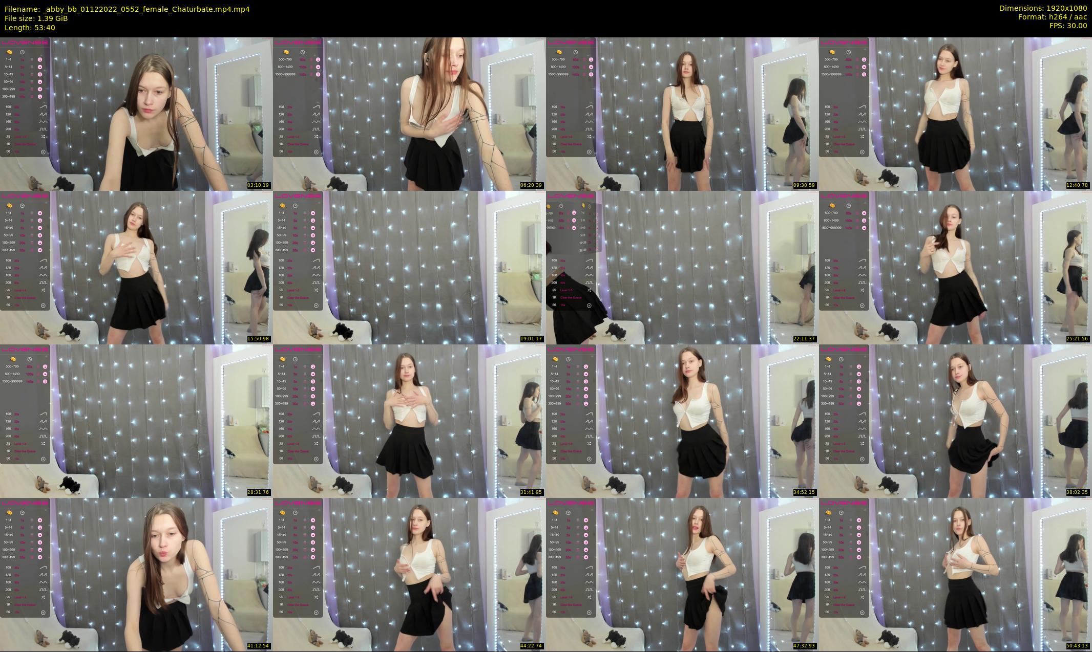 _abby_bb — 54 minute Chaturbate female cam show recording, 1080p, Dec 1, 2022