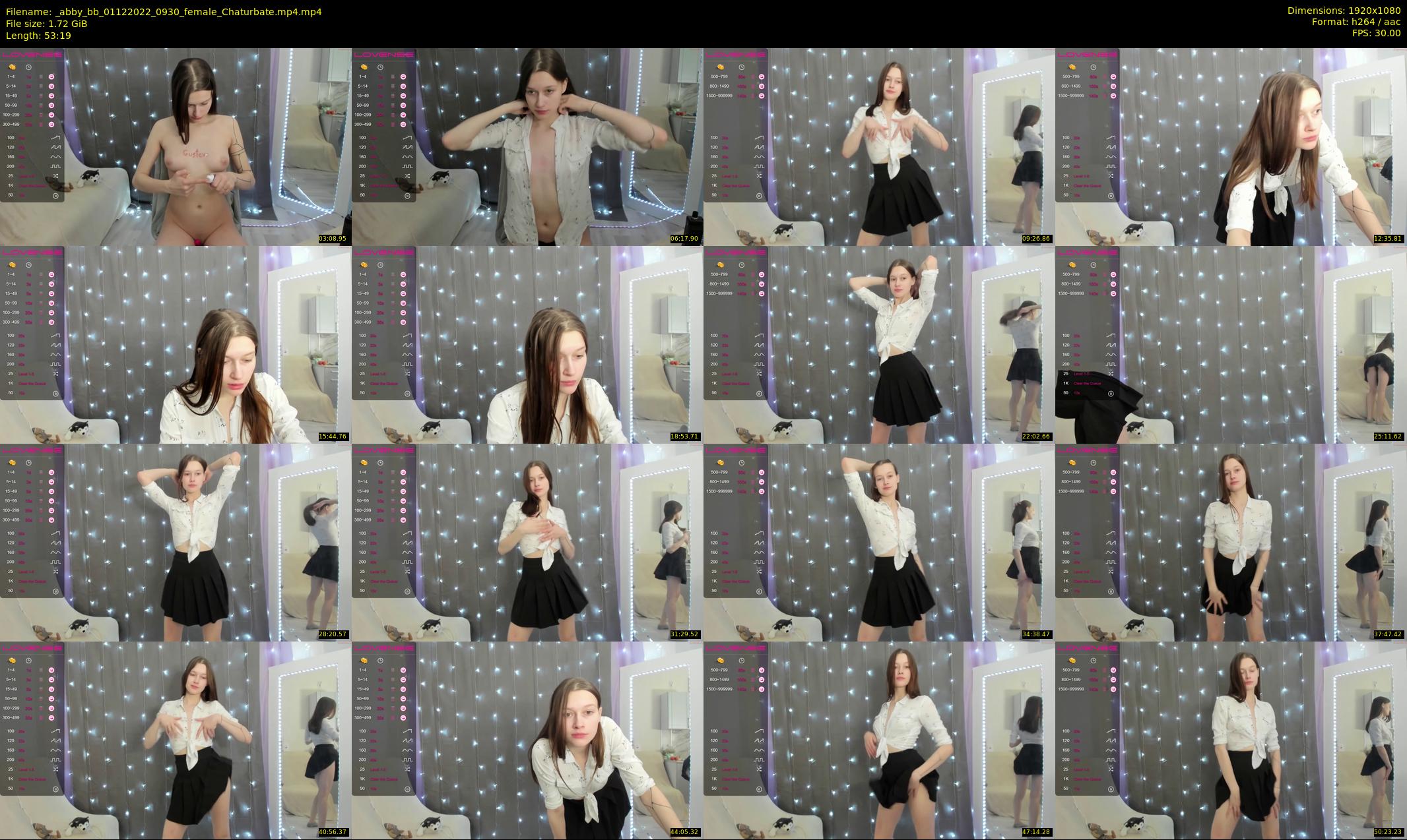 _abby_bb — 54 minute Chaturbate female cam show recording, 1080p, Dec 1, 2022