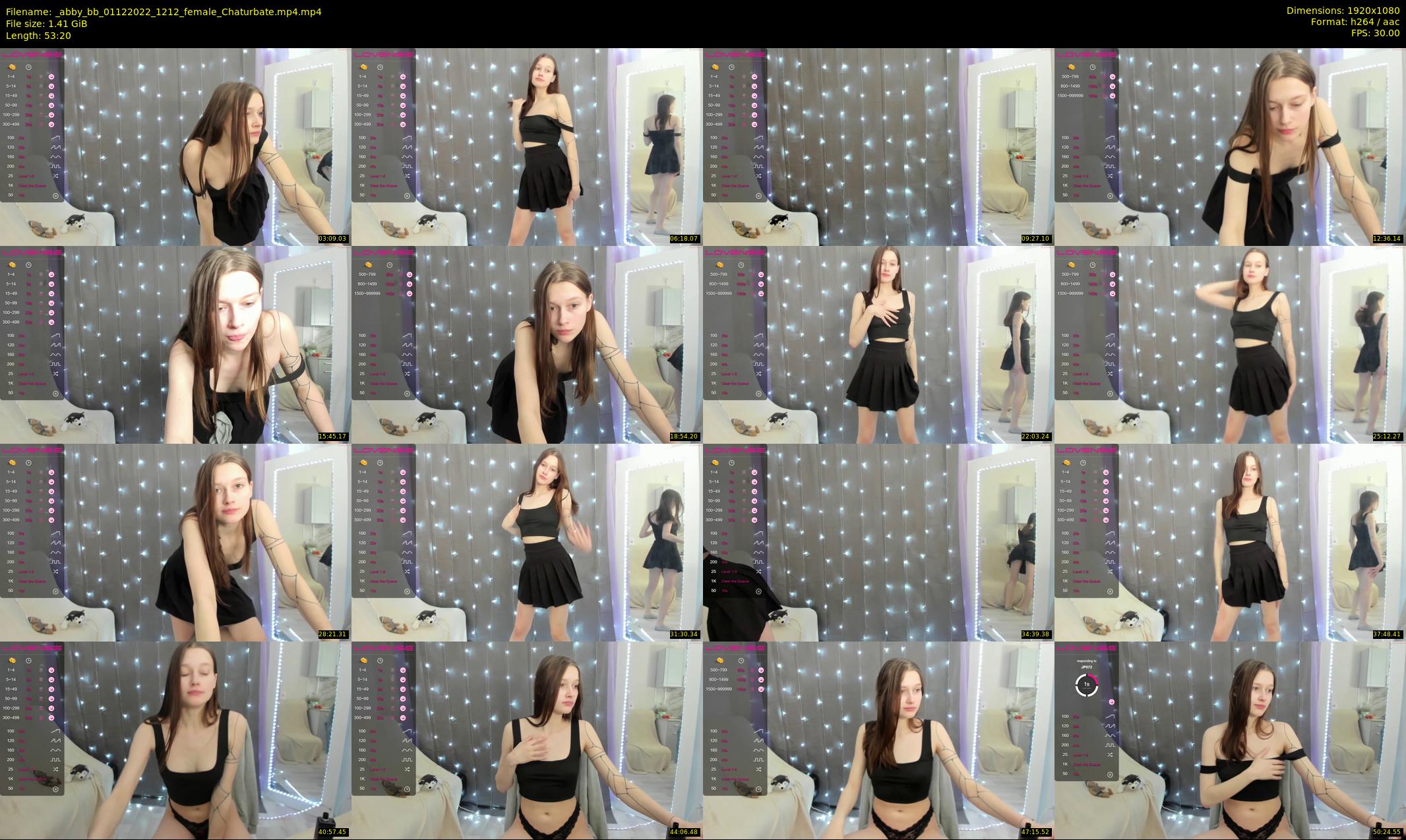 _abby_bb — 54 minute Chaturbate female cam show recording, 1080p, Dec 1, 2022