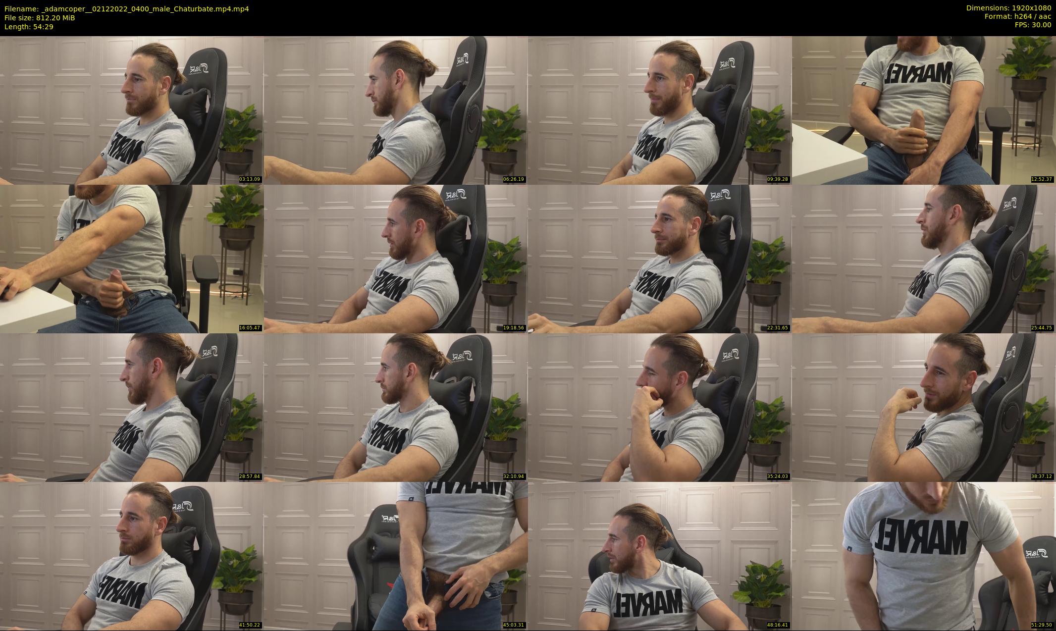 _adamcoper_ — 55 minute Chaturbate male cam show recording, 1080p, Dec 2, 2022