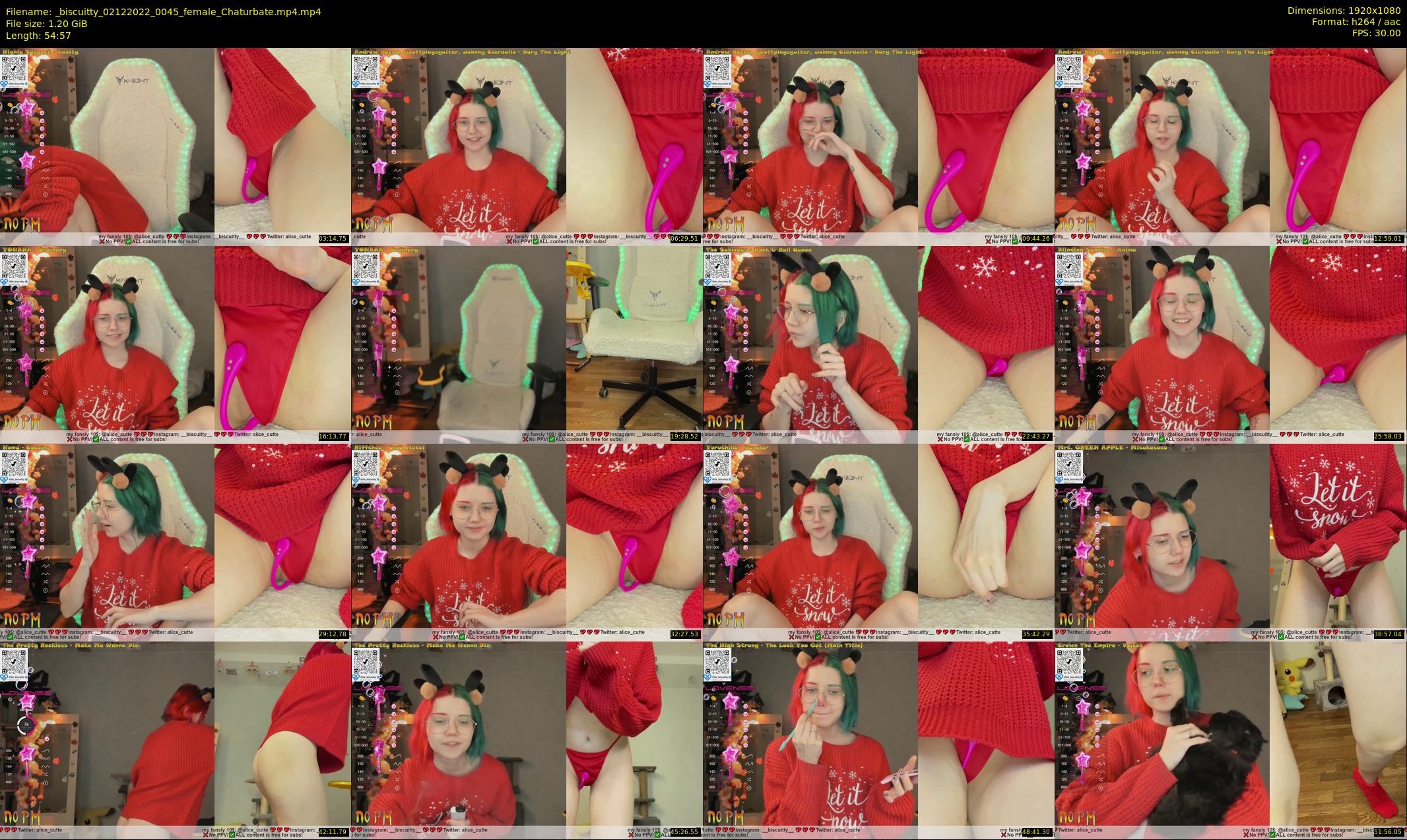 _biscuitty — 55 minute Chaturbate female cam show recording, 1080p, Dec 2, 2022