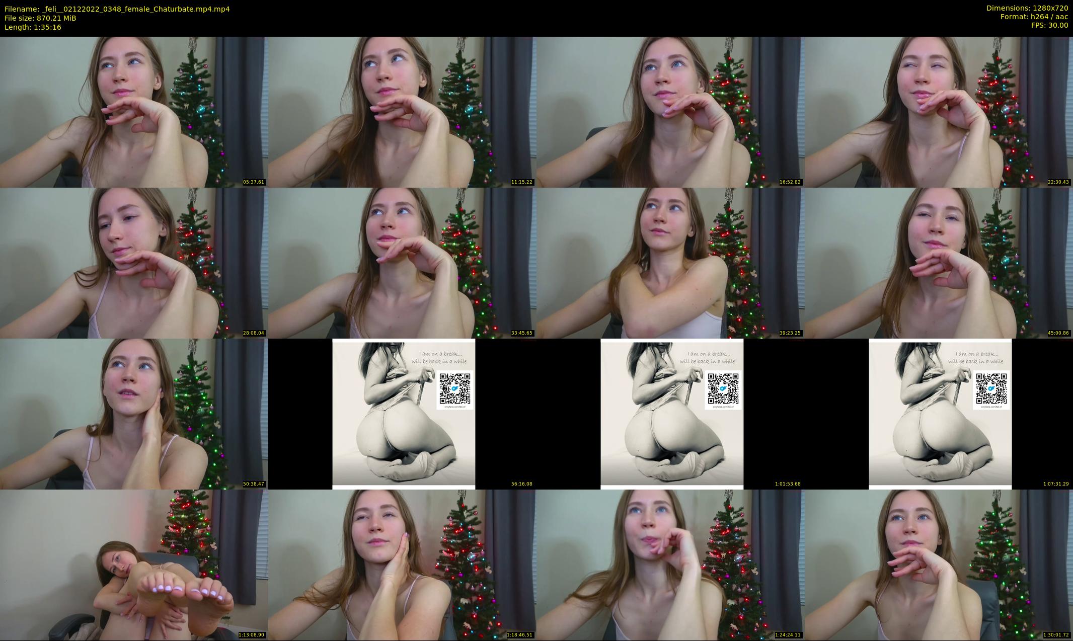 _feli_ — 96 minute Chaturbate female cam show recording, 720p, Dec 2, 2022