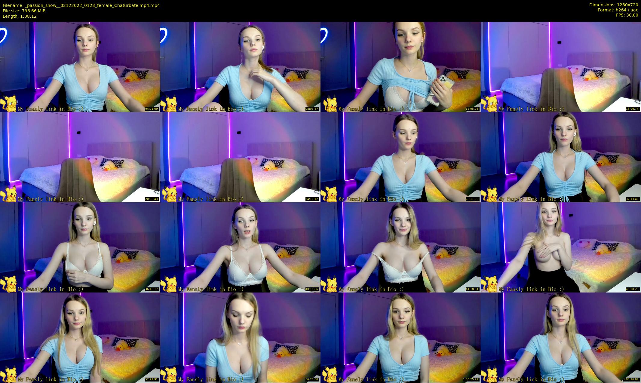 _passion_show_ — 69 minute Chaturbate couple cam show recording, 720p, Dec 2, 2022