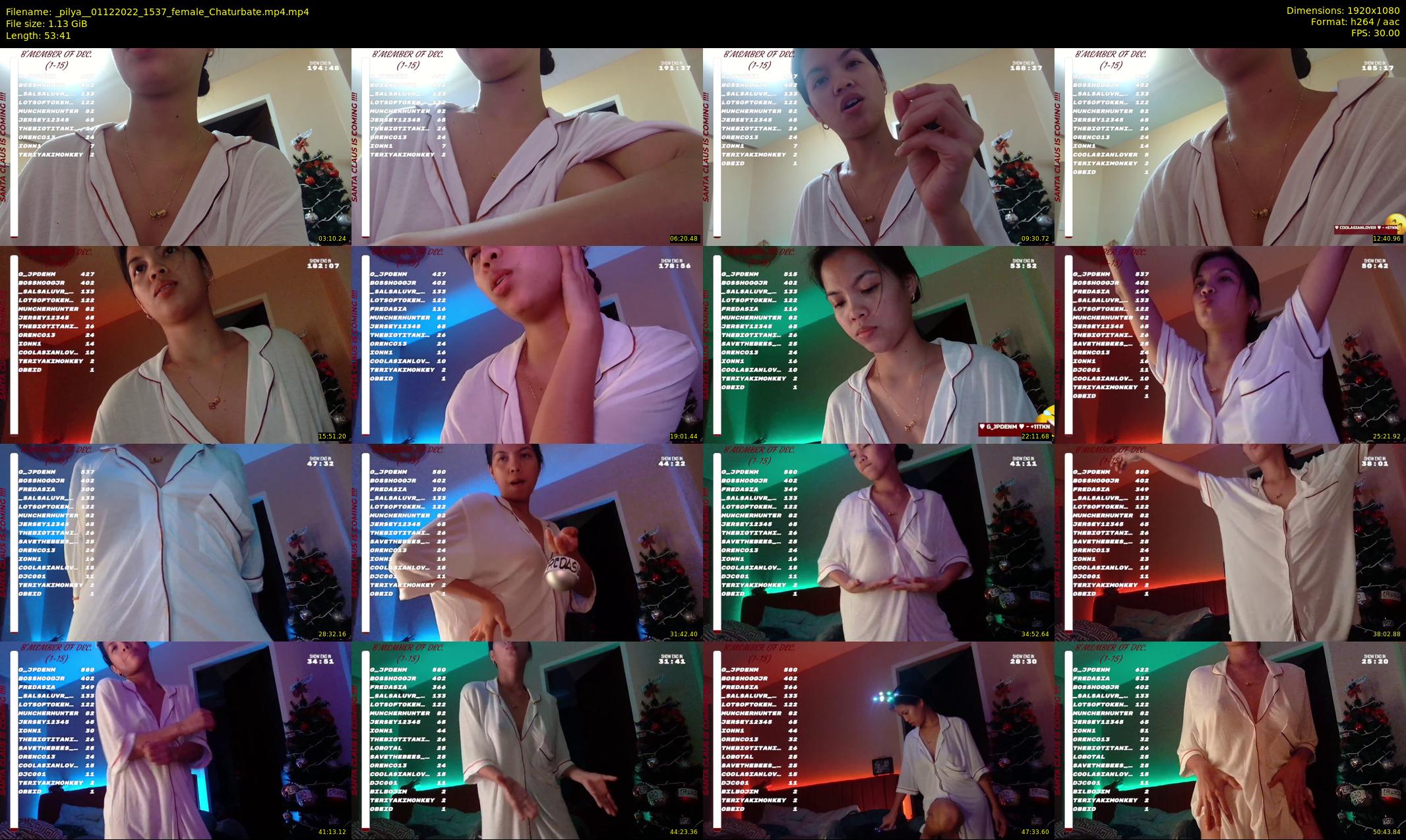 _pilya_ — 54 minute Chaturbate female cam show recording, 1080p, Dec 1, 2022