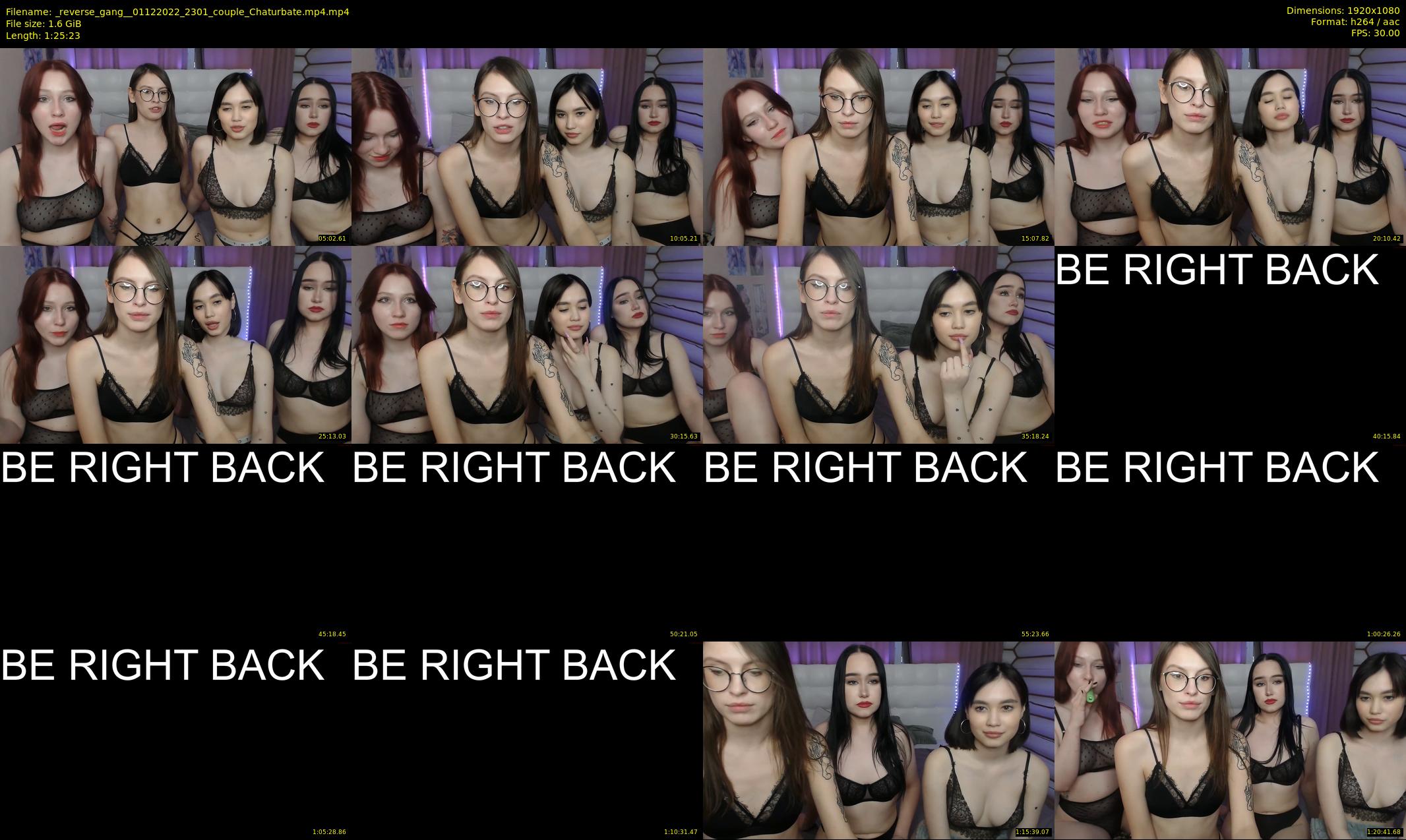 _reverse_gang_ — 86 minute Chaturbate couple cam show recording, 1080p, Dec 1, 2022