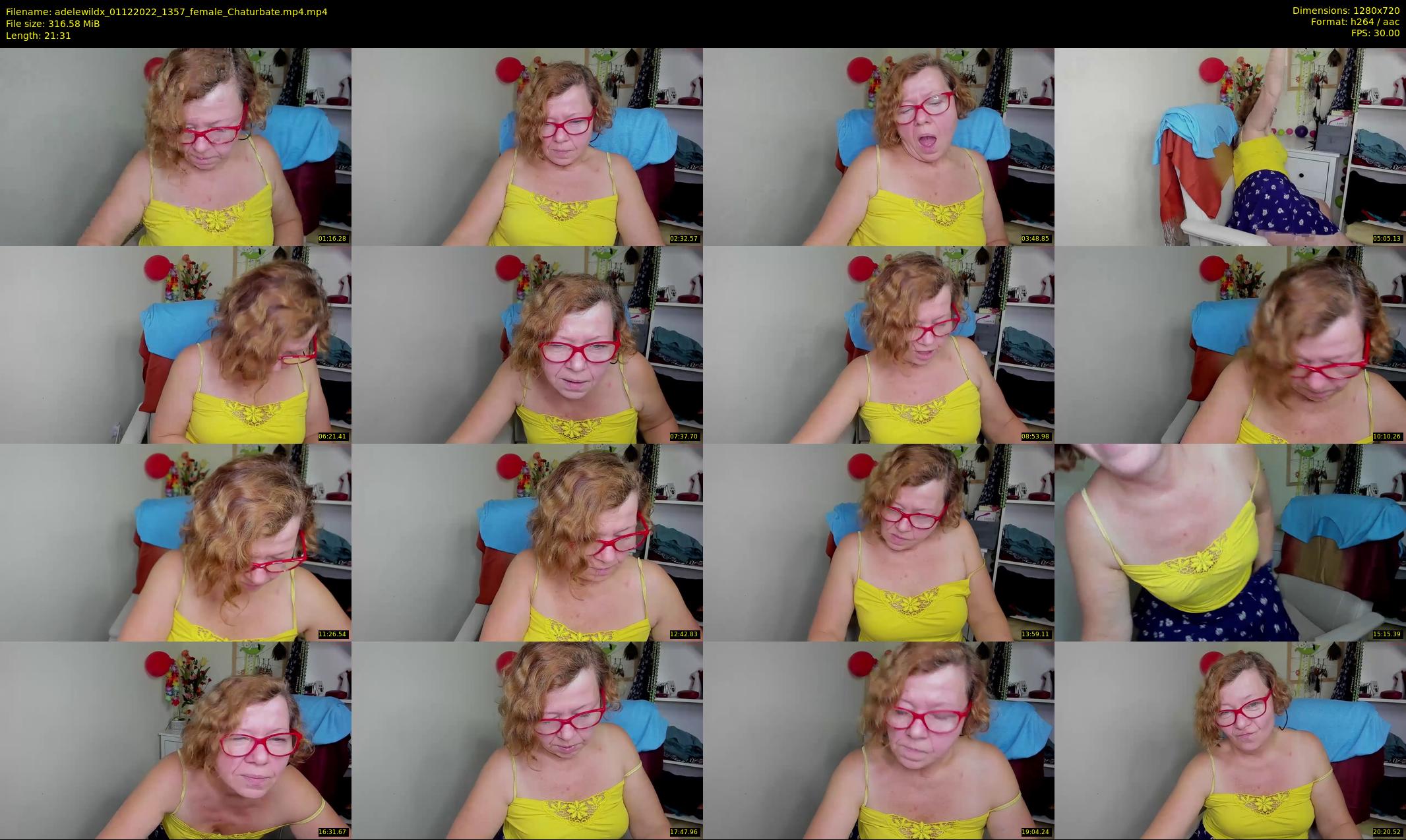 adelewildx — 22 minute Chaturbate female cam show recording, 720p, Dec 1, 2022