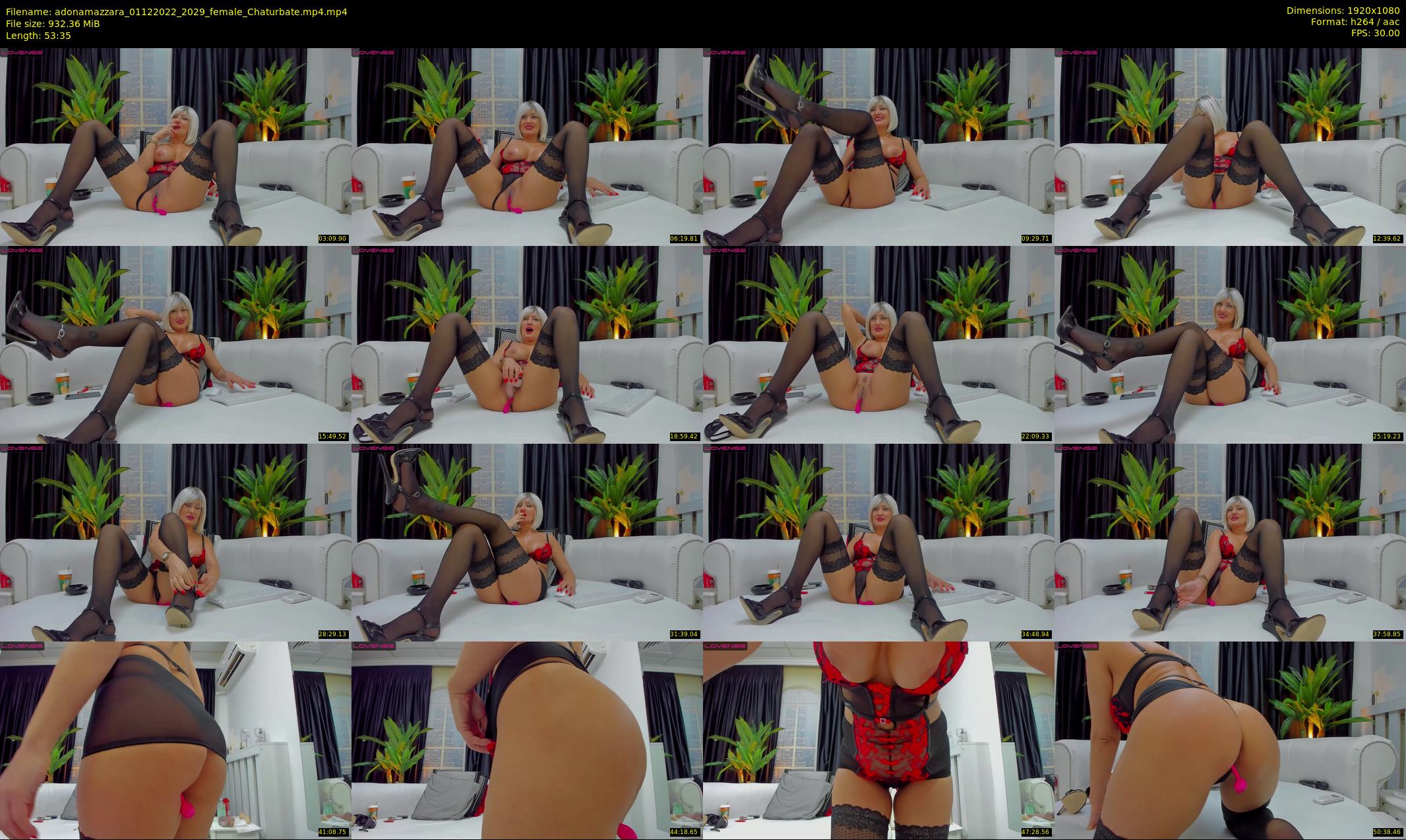 adonamazzara — 54 minute Chaturbate female cam show recording, 1080p, Dec 1, 2022