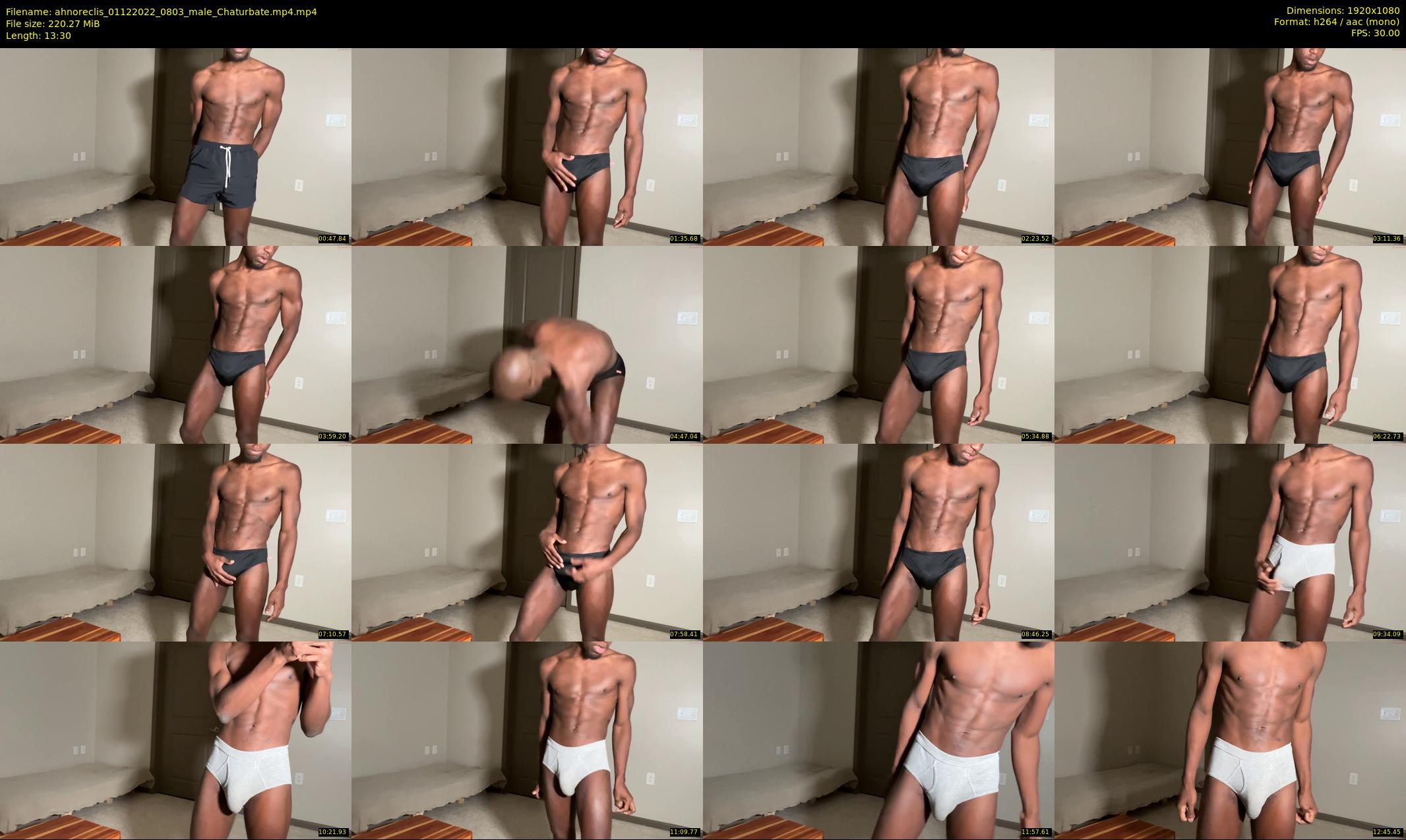 ahnoreclis — 14 minute Chaturbate male cam show recording, 1080p, Dec 1, 2022