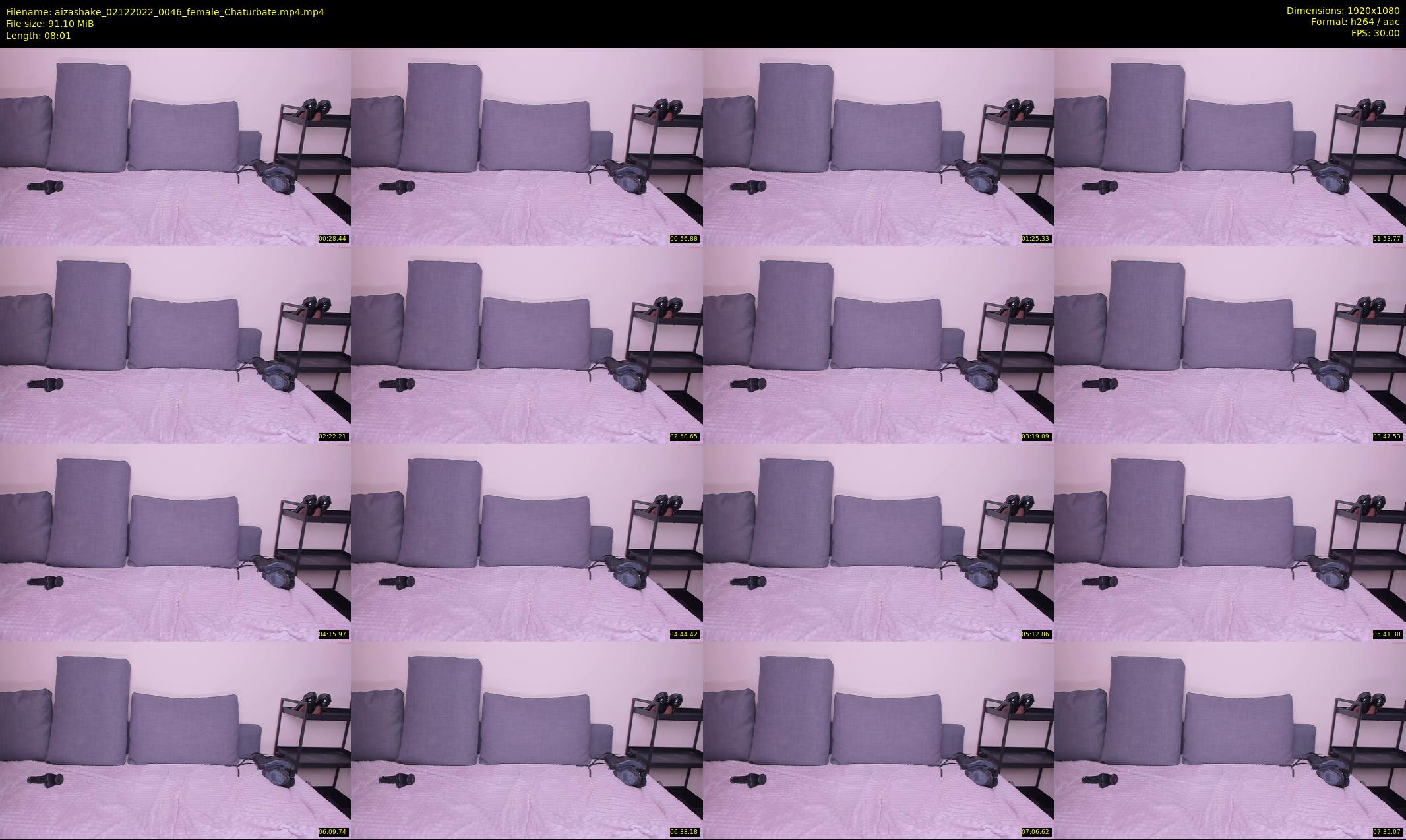 aizashake — 9 minute Chaturbate female cam show recording, 1080p, Dec 2, 2022