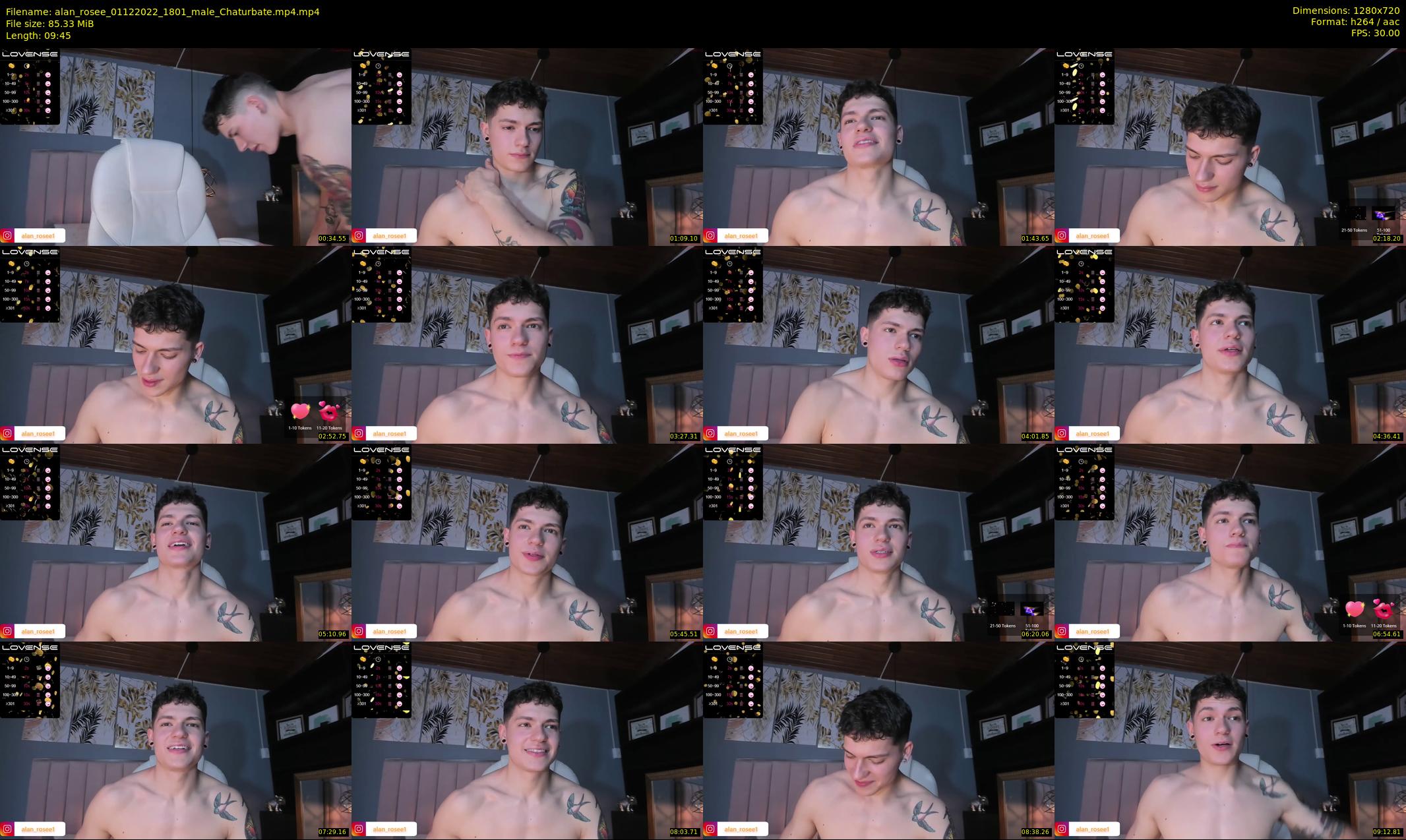 alan_rosee — 10 minute Chaturbate male cam show recording, 720p, Dec 1, 2022
