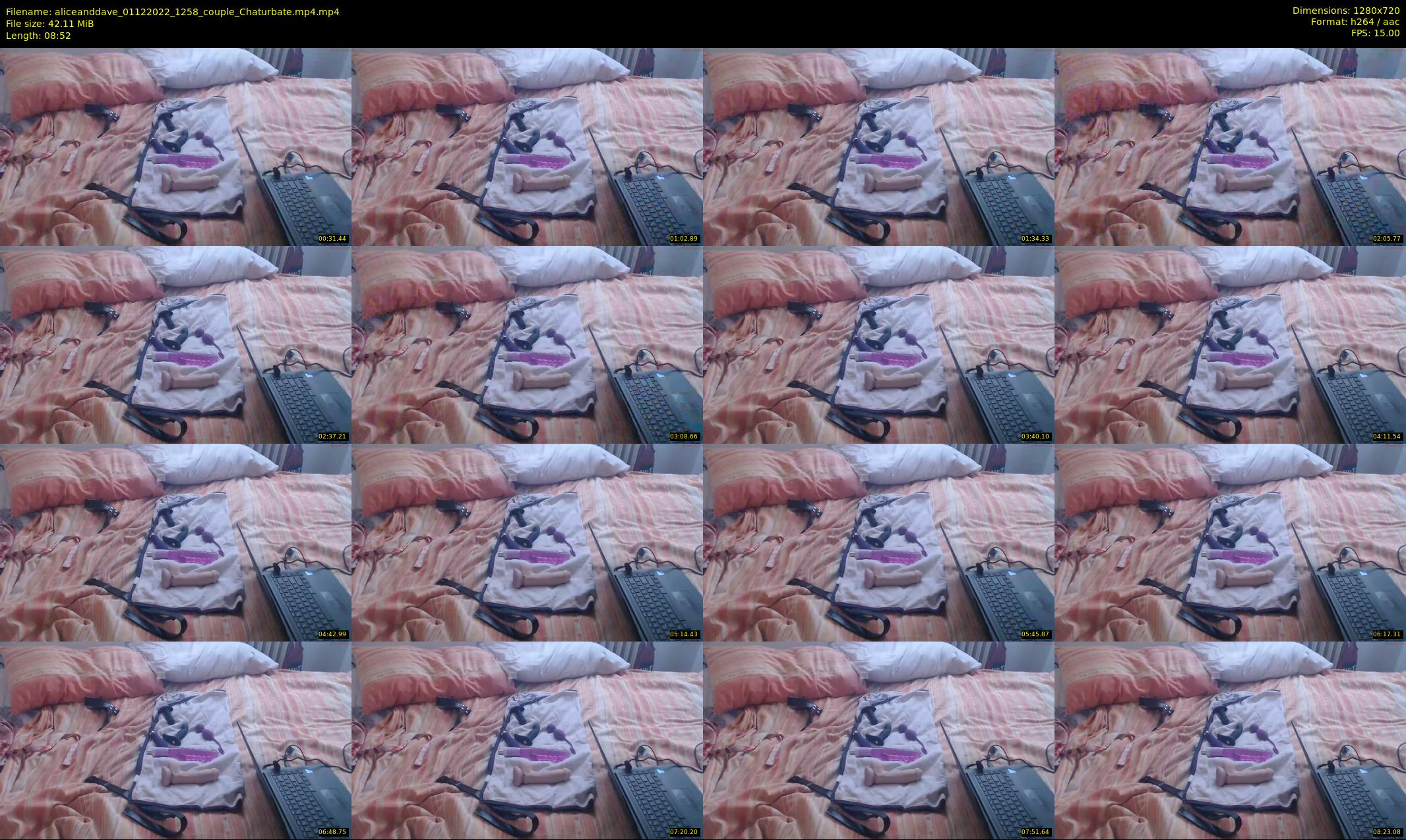 aliceanddave — 9 minute Chaturbate couple cam show recording, 720p, Dec 1, 2022