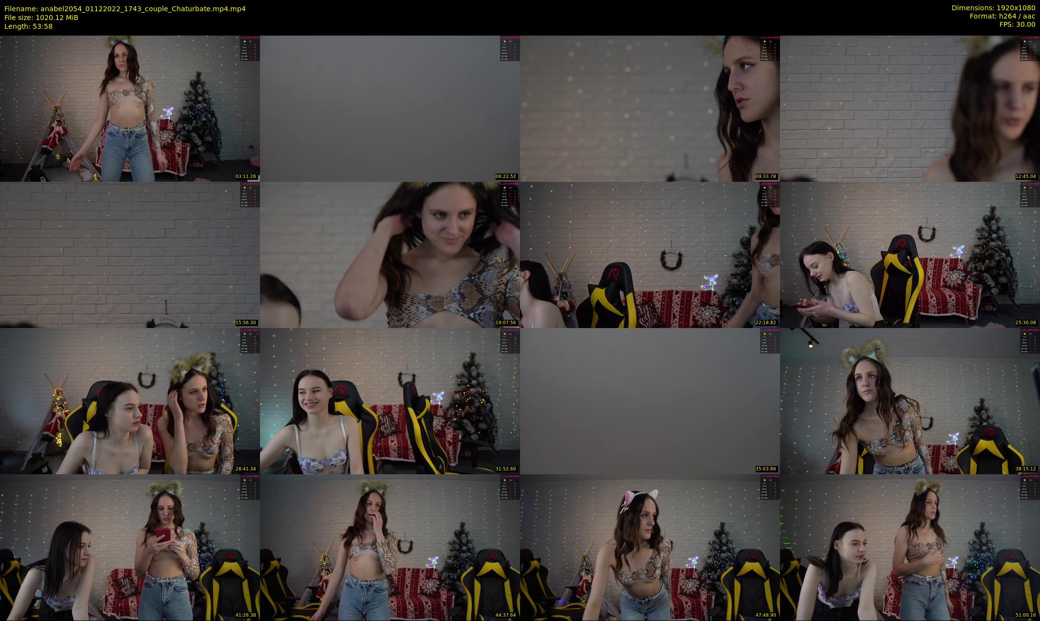 anabel2054 — 54 minute Chaturbate female cam show recording, 1080p, Dec 1, 2022