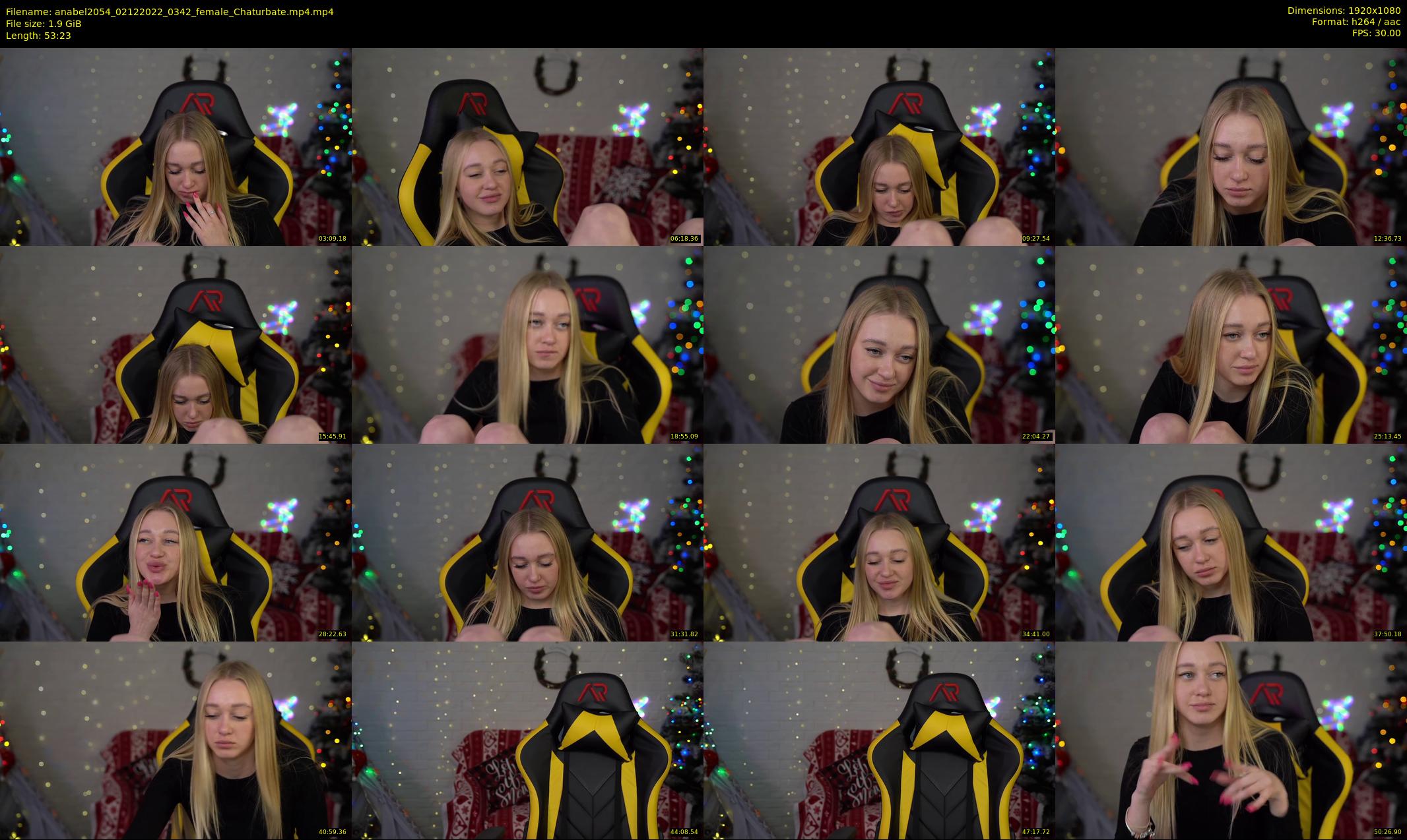 anabel2054 — 54 minute Chaturbate female cam show recording, 1080p, Dec 2, 2022