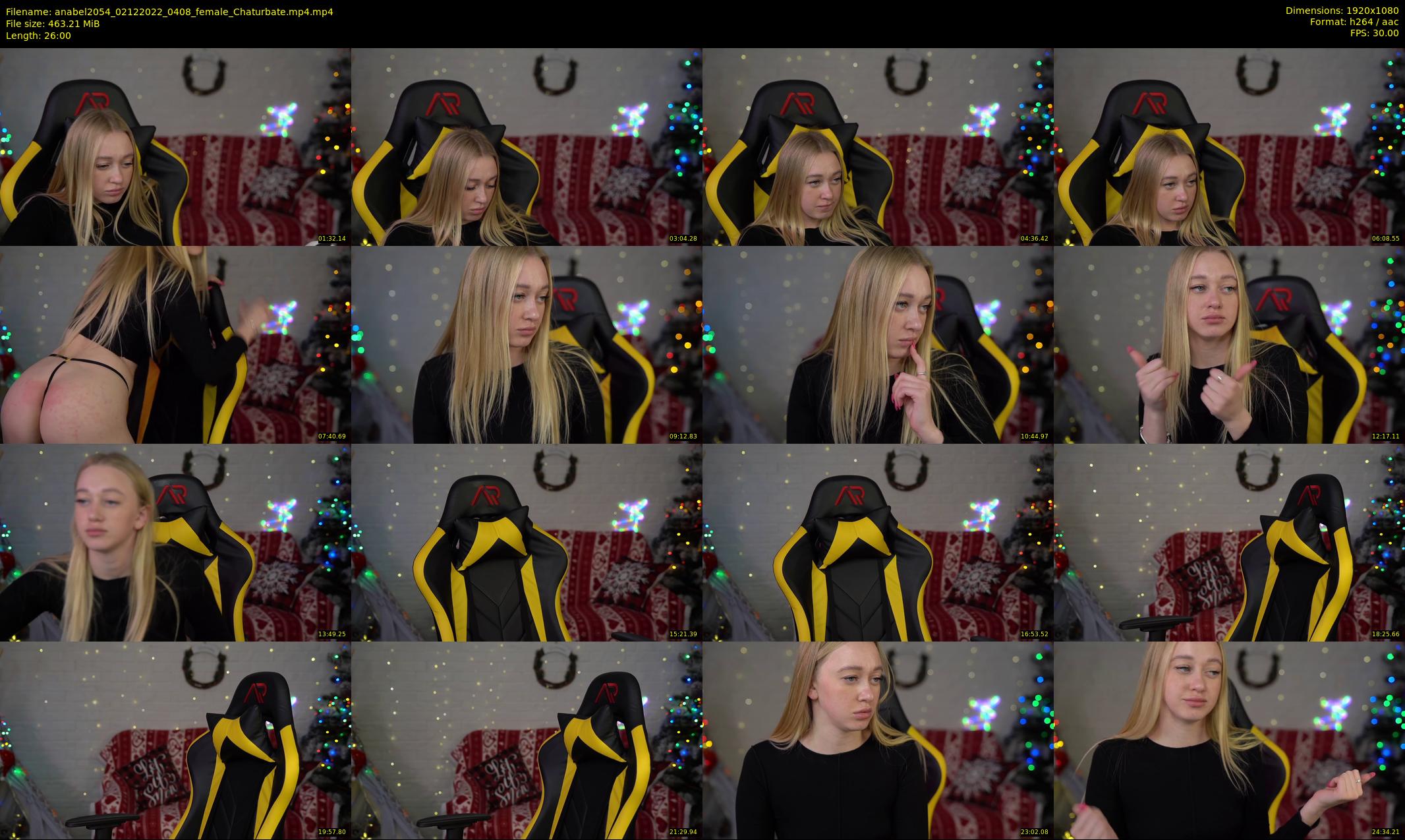 anabel2054 — 26 minute Chaturbate female cam show recording, 1080p, Dec 2, 2022