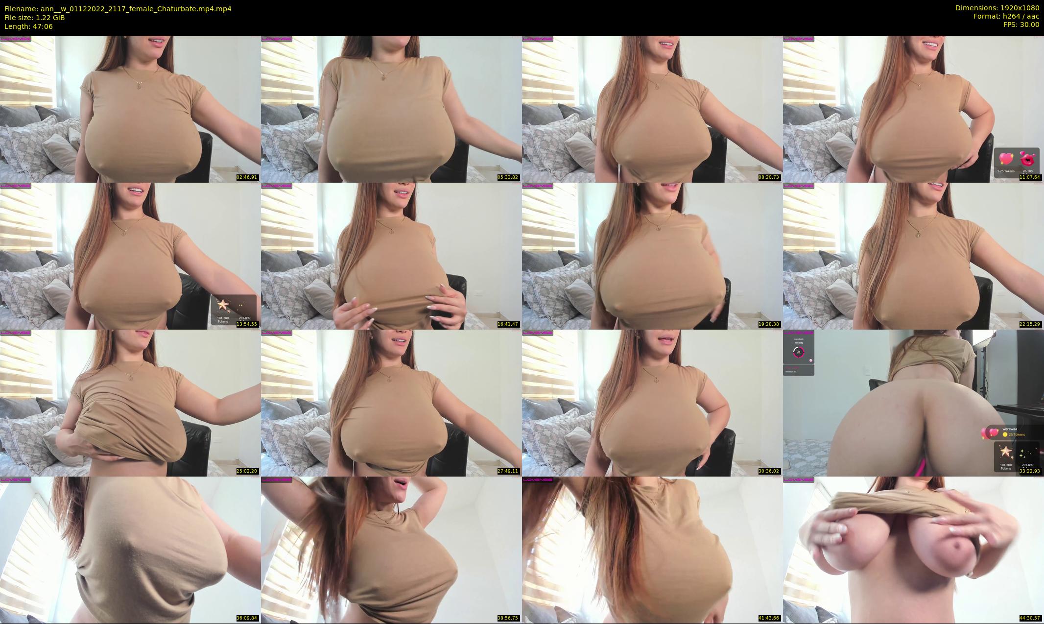 ann__w — 48 minute Chaturbate female cam show recording, 1080p, Dec 1, 2022