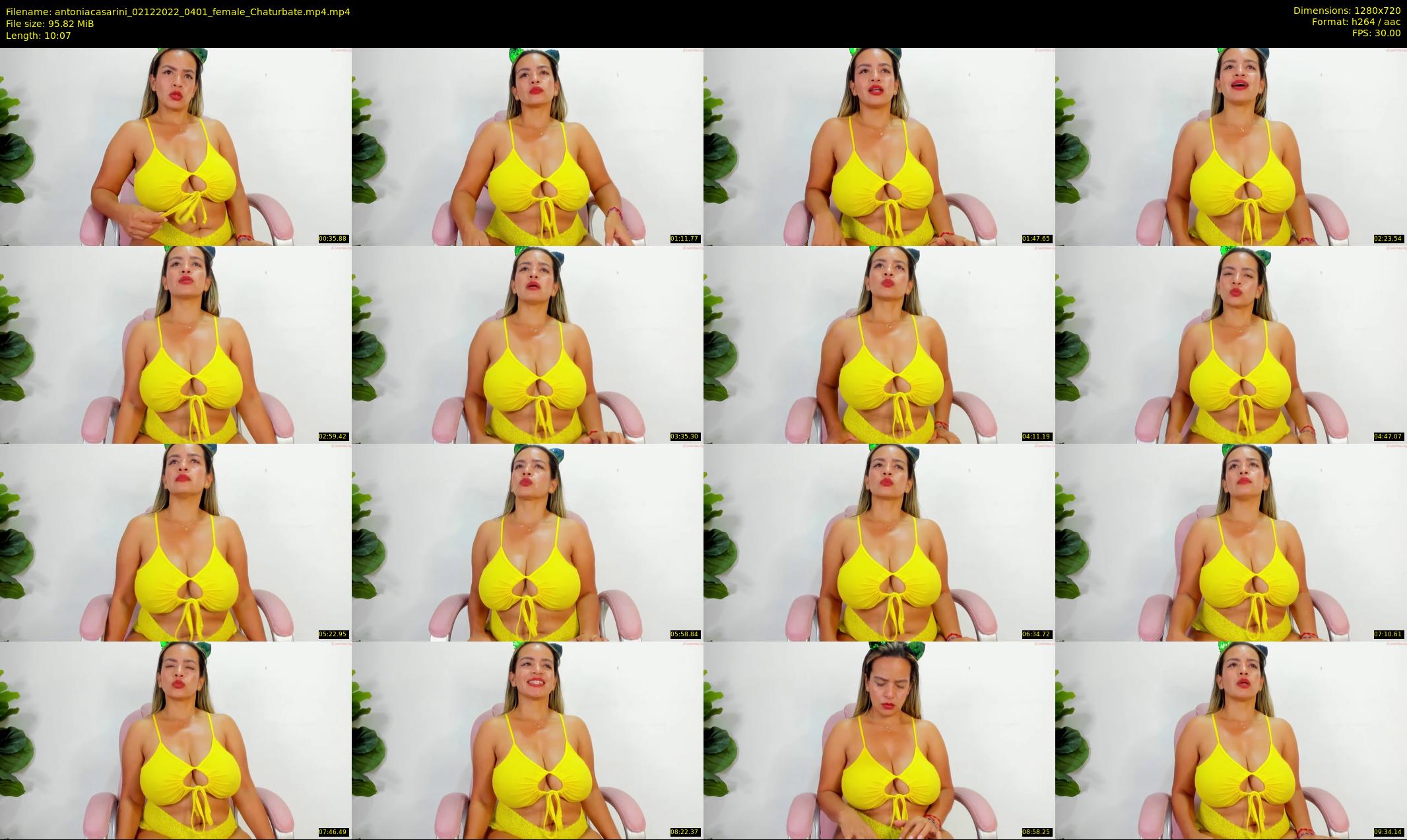 antoniacasarini — 11 minute Chaturbate female cam show recording, 720p, Dec 2, 2022