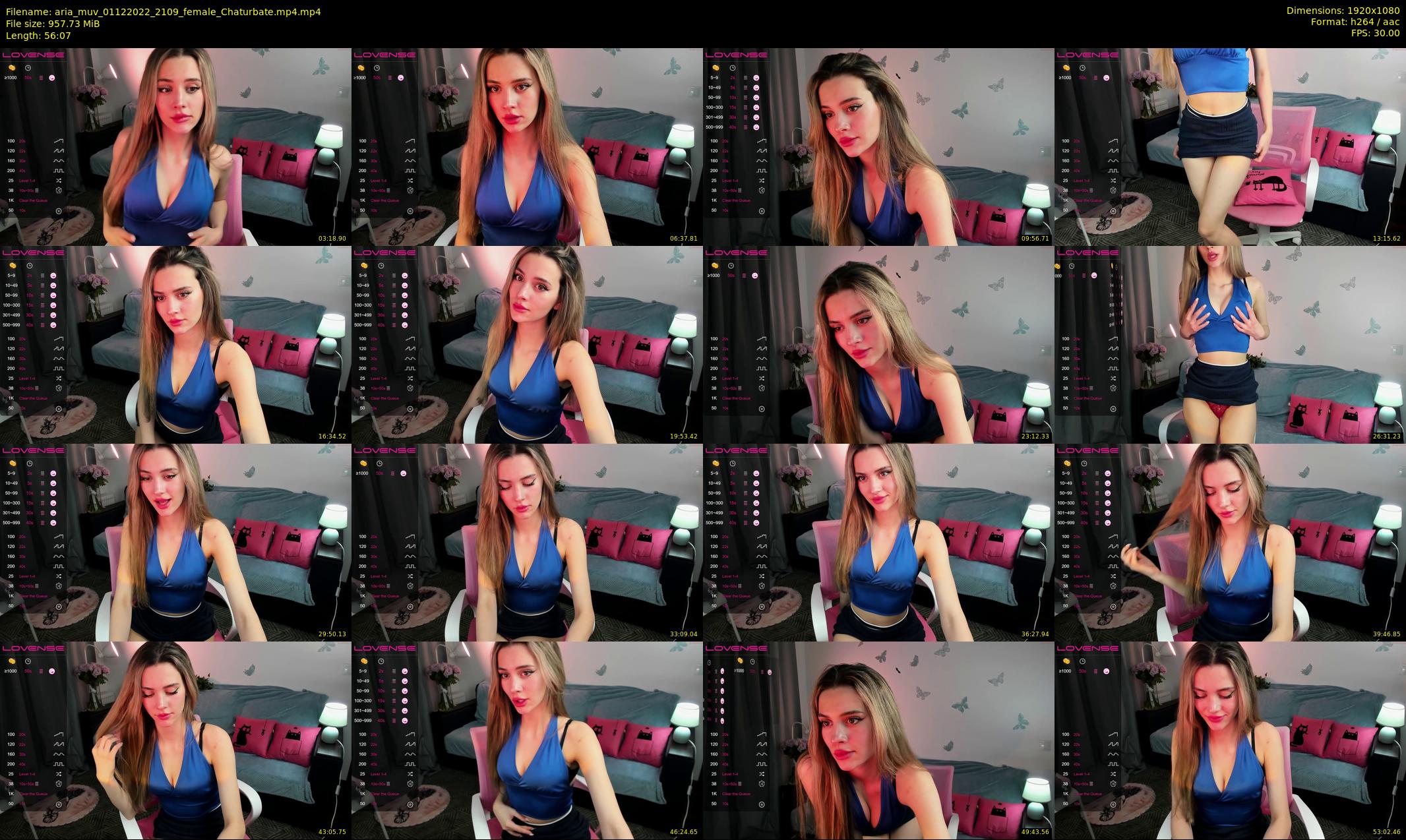 aria_muv — 57 minute Chaturbate female cam show recording, 1080p, Dec 1, 2022