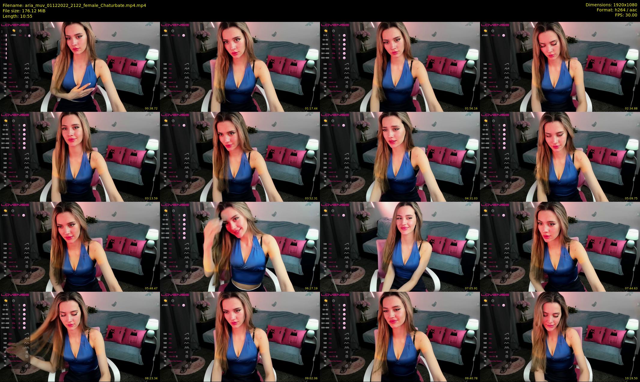 aria_muv — 11 minute Chaturbate female cam show recording, 1080p, Dec 1, 2022
