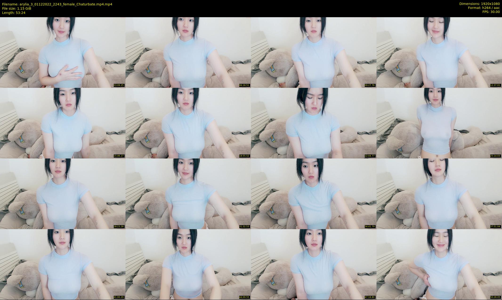 arylia_3 — 54 minute Chaturbate female cam show recording, 1080p, Dec 1, 2022