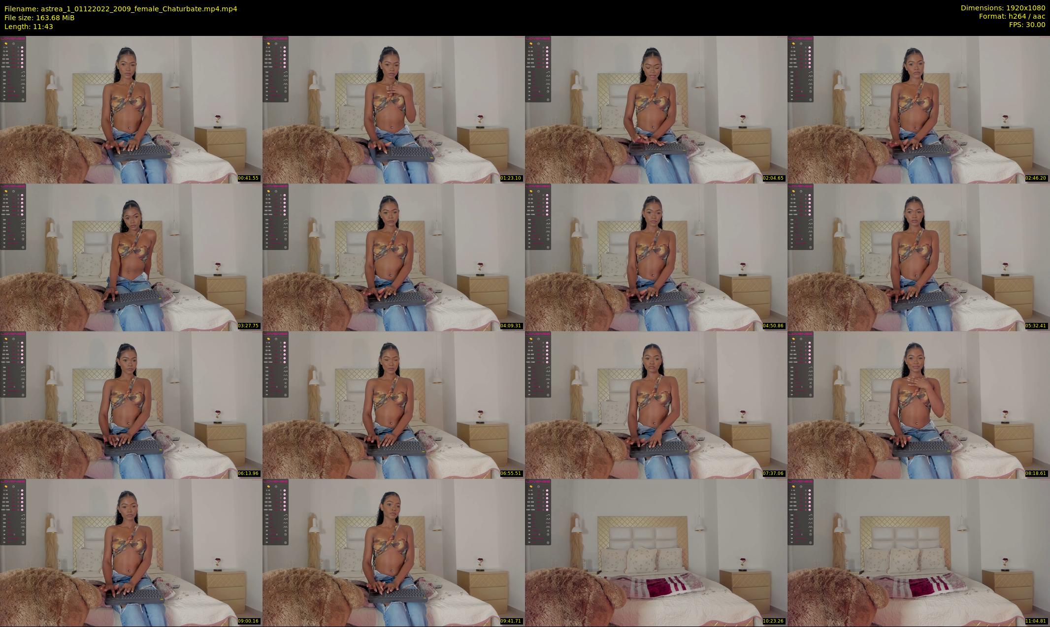 astrea_1 — 12 minute Chaturbate female cam show recording, 1080p, Dec 1, 2022