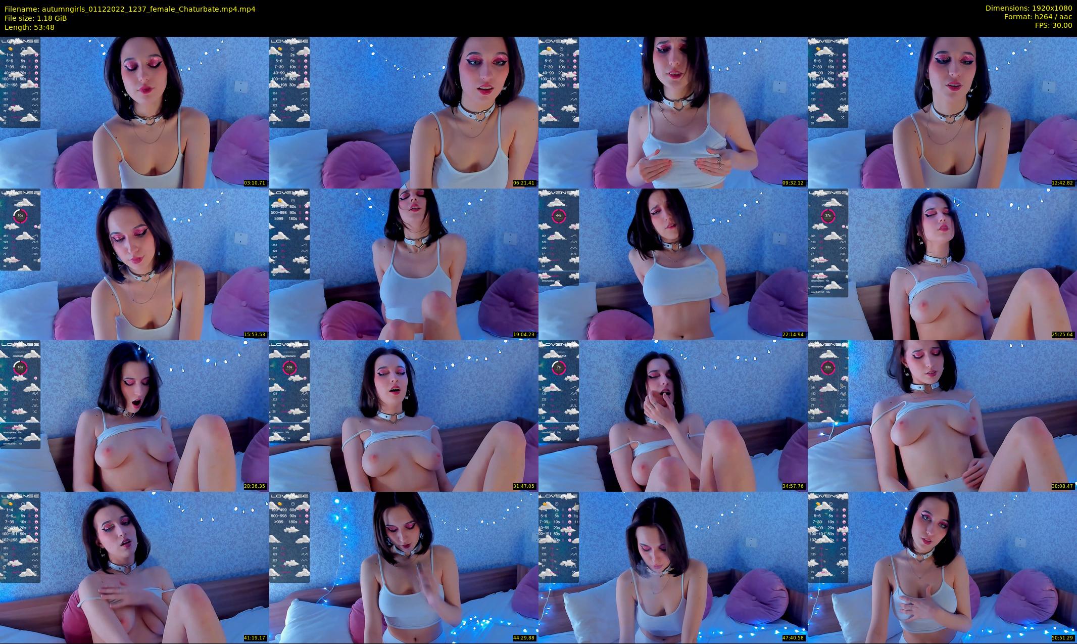 autumngirls — 54 minute Chaturbate couple cam show recording, 1080p, Dec 1, 2022